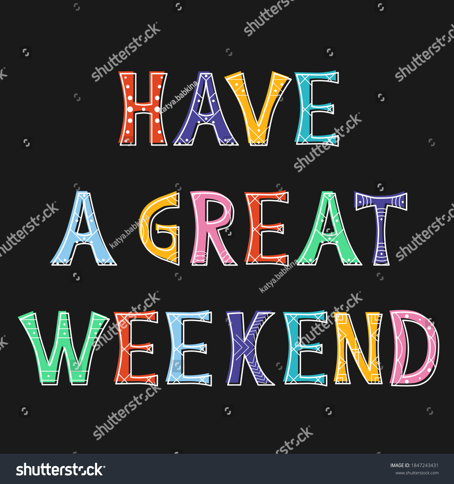 6,710 Happy weekend quotes Stock Vectors, Images & Vector Art ...