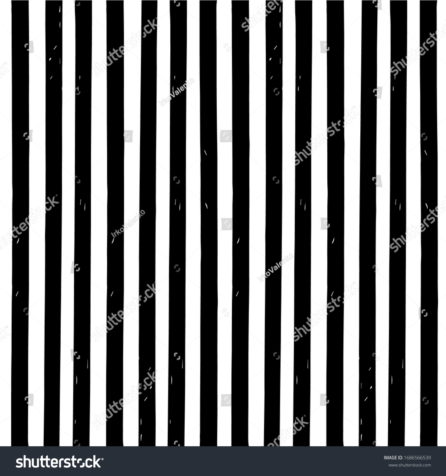 Vector Image Black White Thick Straight Stock Vector (Royalty Free ...