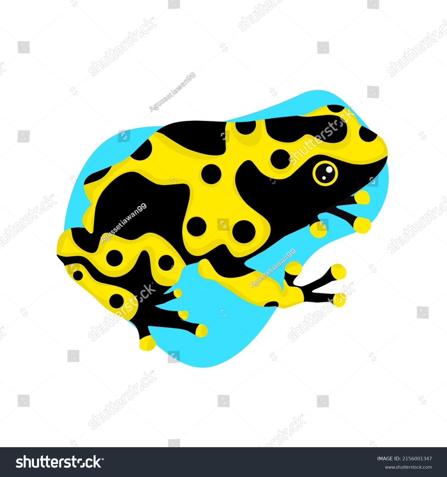 332 Yellow frog black stripes Images, Stock Photos & Vectors | Shutterstock