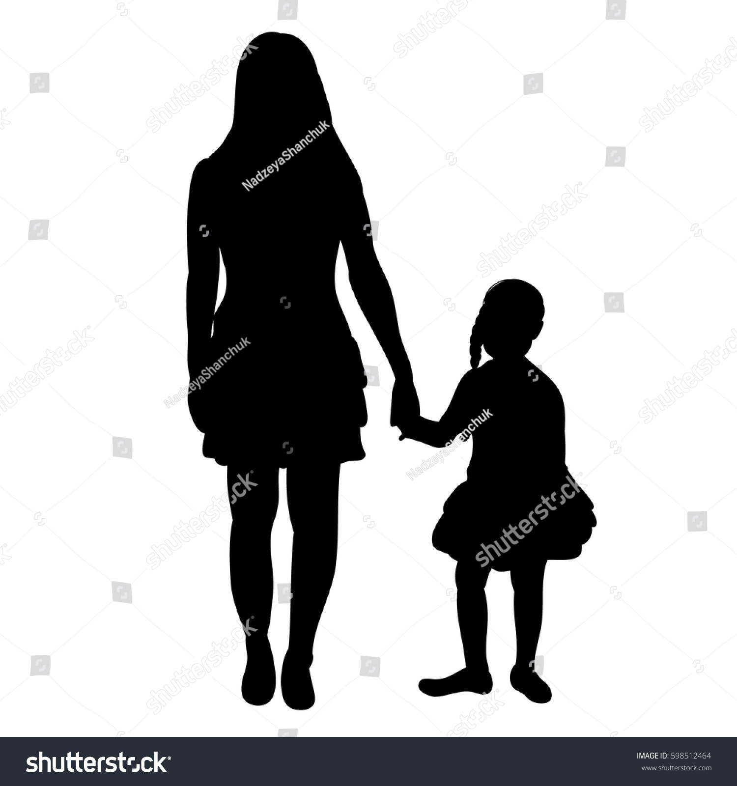 Free Free 248 Mother Daughter Silhouette Svg SVG PNG EPS DXF File
