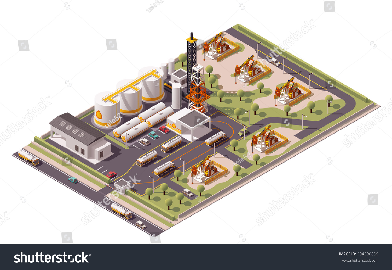 6,478 Oil And Gas Isometric Images, Stock Photos & Vectors | Shutterstock