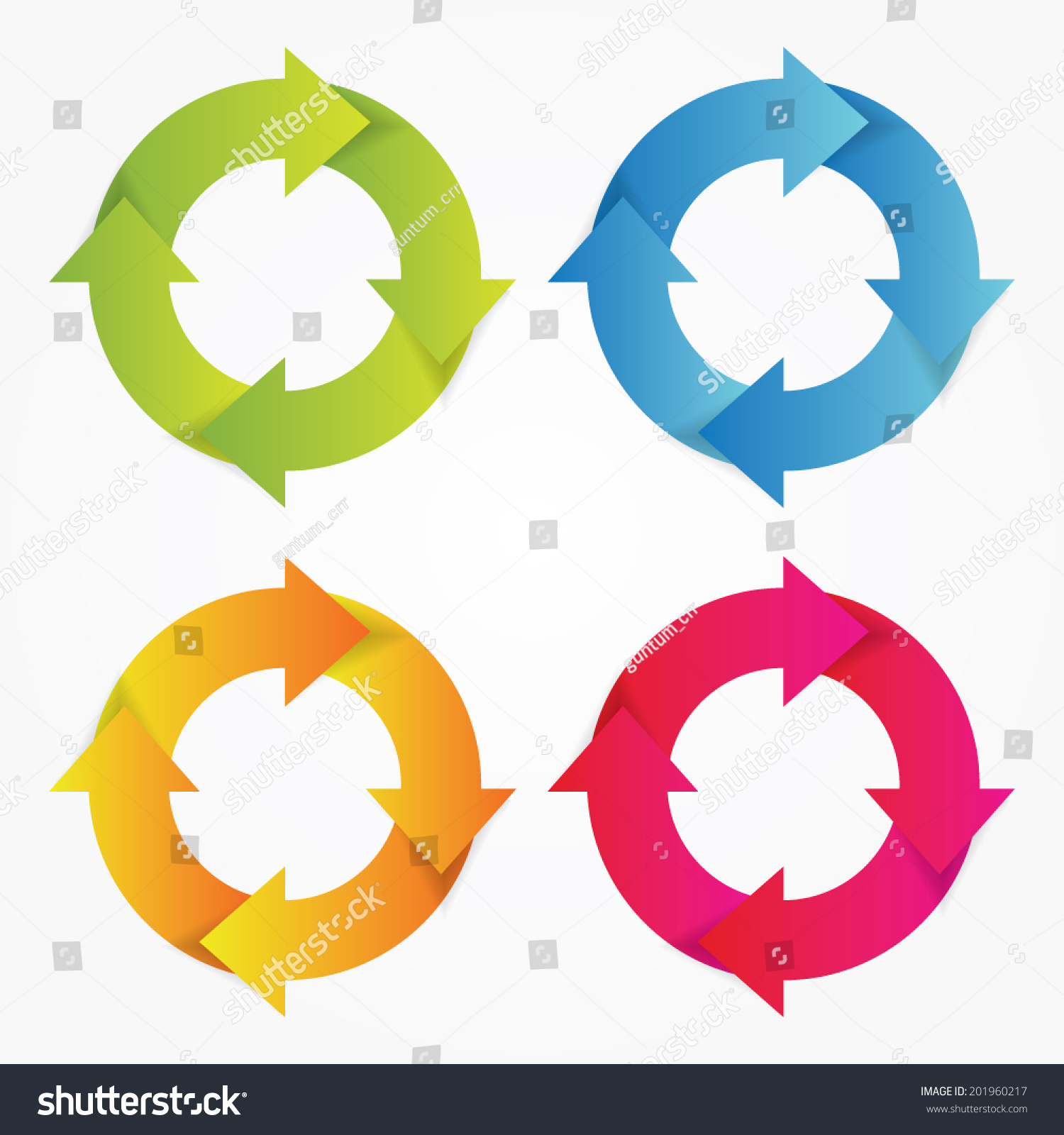 Vector Life Cycle Diagram Stock Vector 201960217 - Shutterstock