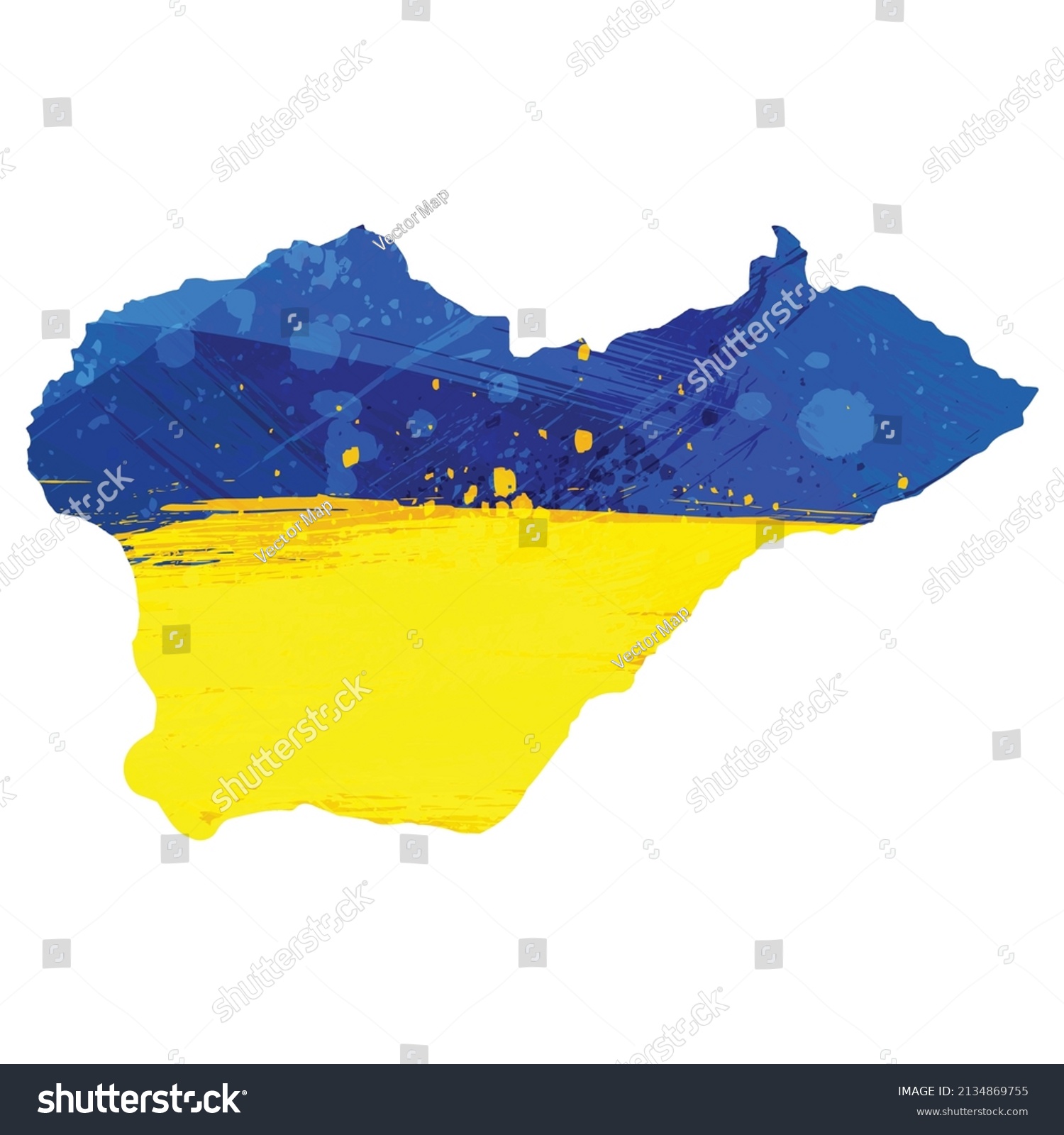 Vector Map Porto Novo Isolated Vector Stock Vector (Royalty Free ...