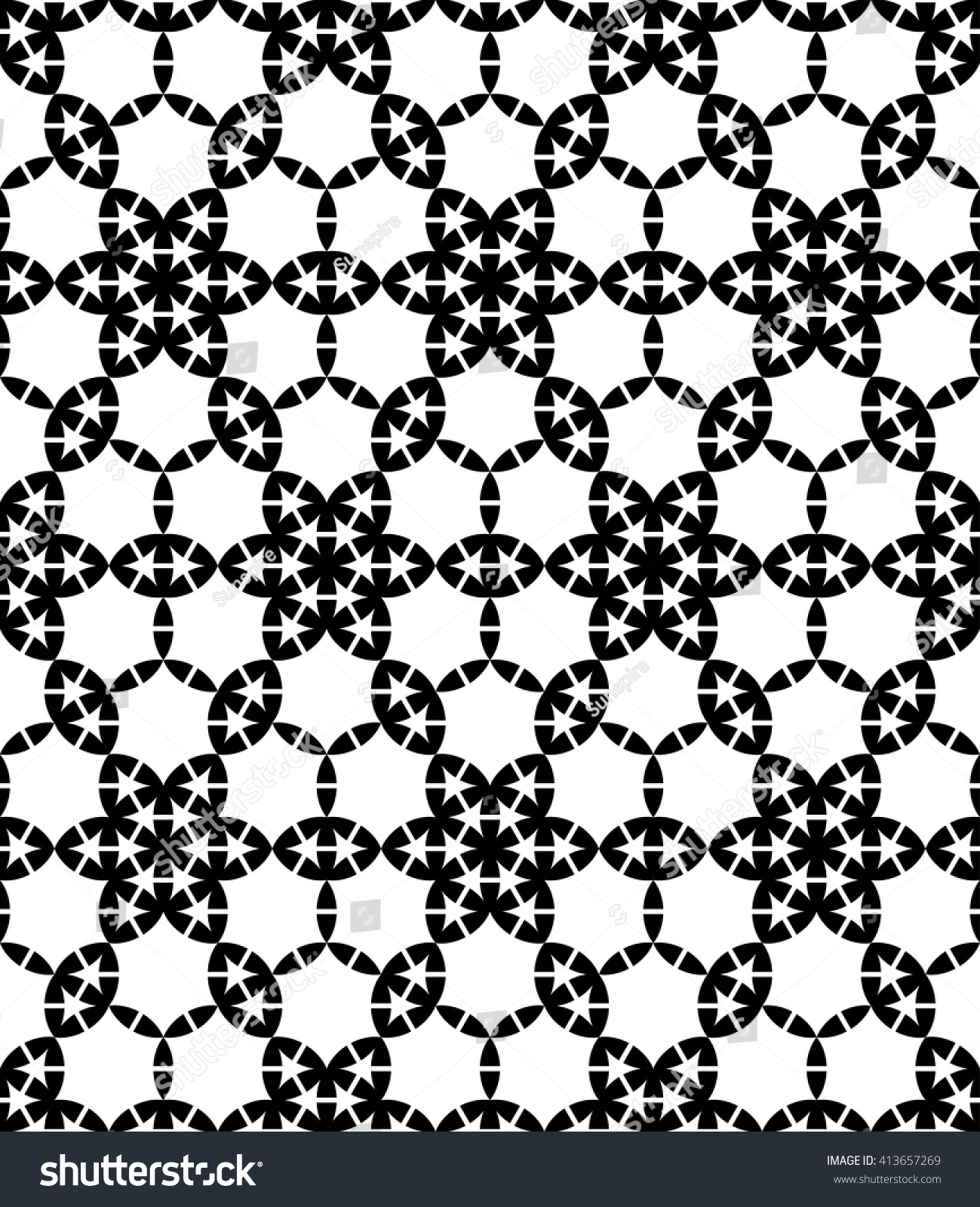 Vector Modern Seamless Sacred Geometry Pattern Stock Vector Royalty Free Shutterstock