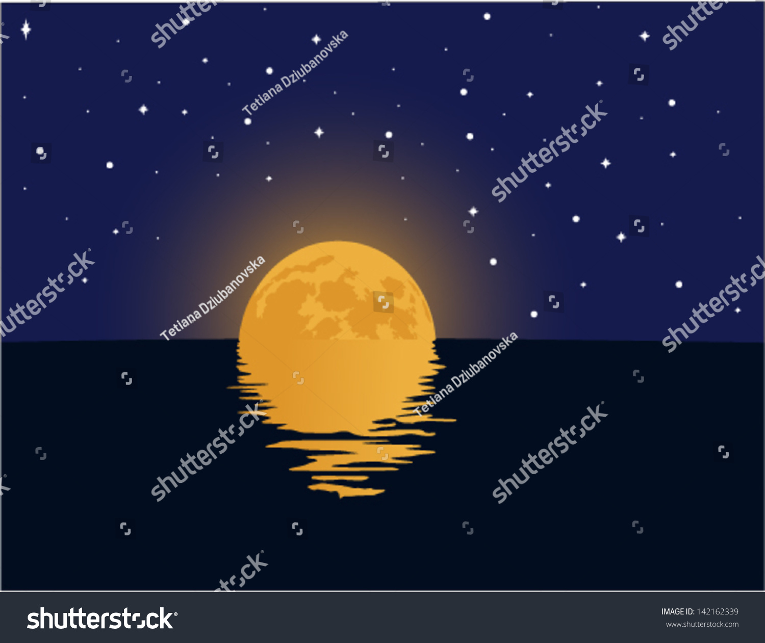 Free Free 248 Moon Over Water Svg SVG PNG EPS DXF File