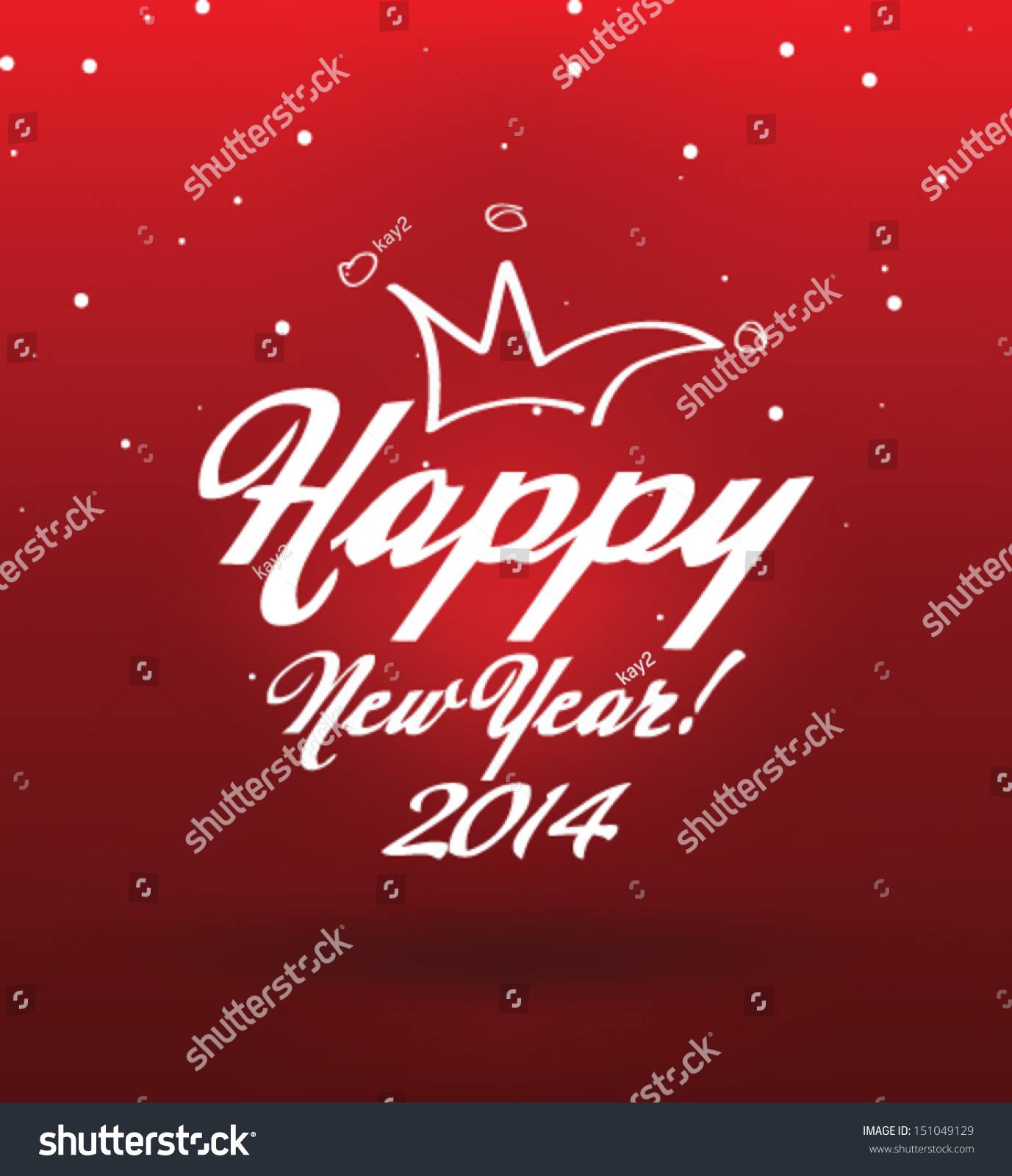 Vector New Year Background - 151049129 : Shutterstock