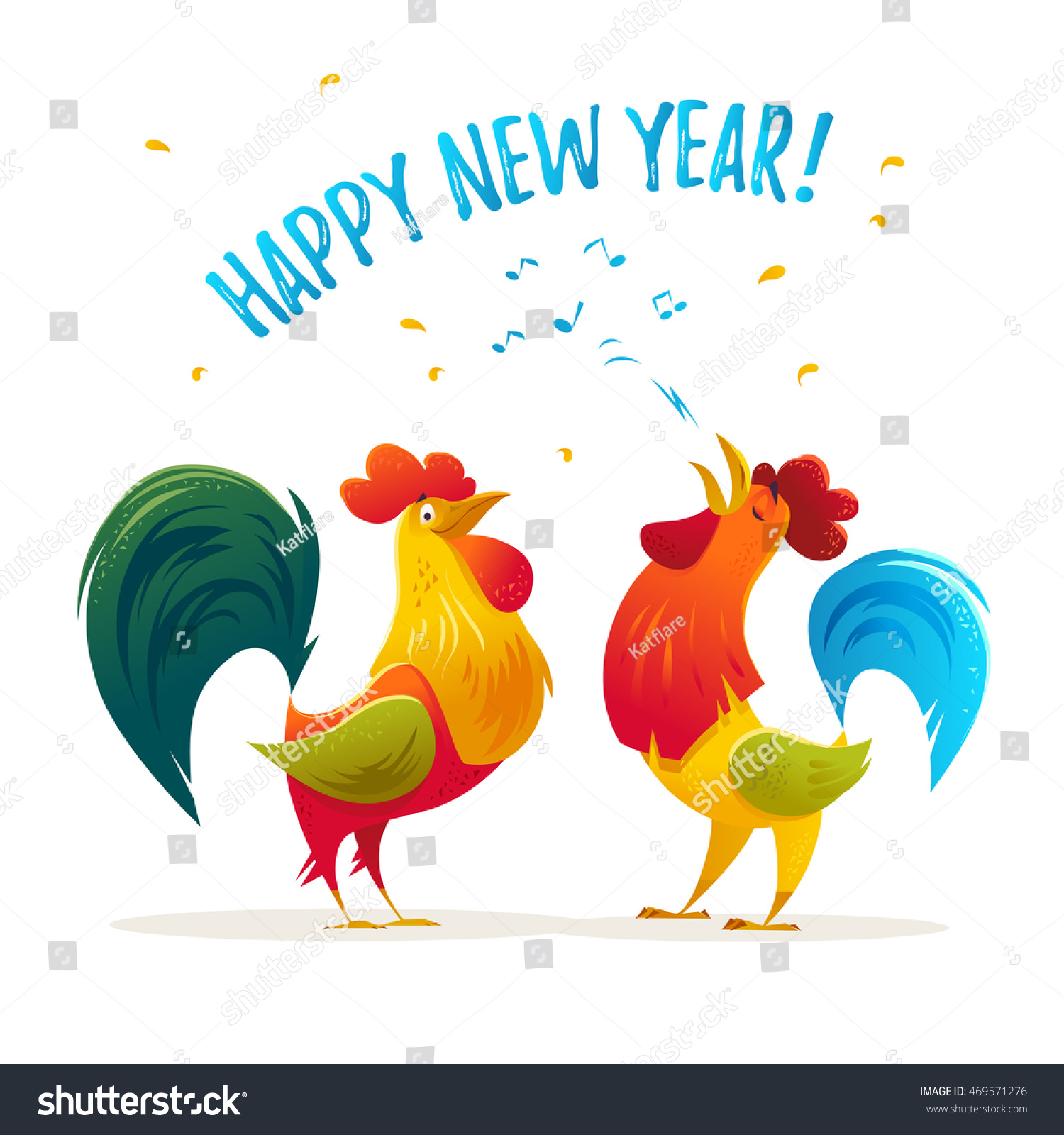 vector new year congratulation design singing stock vector vector new year congratulation design singing stock vector