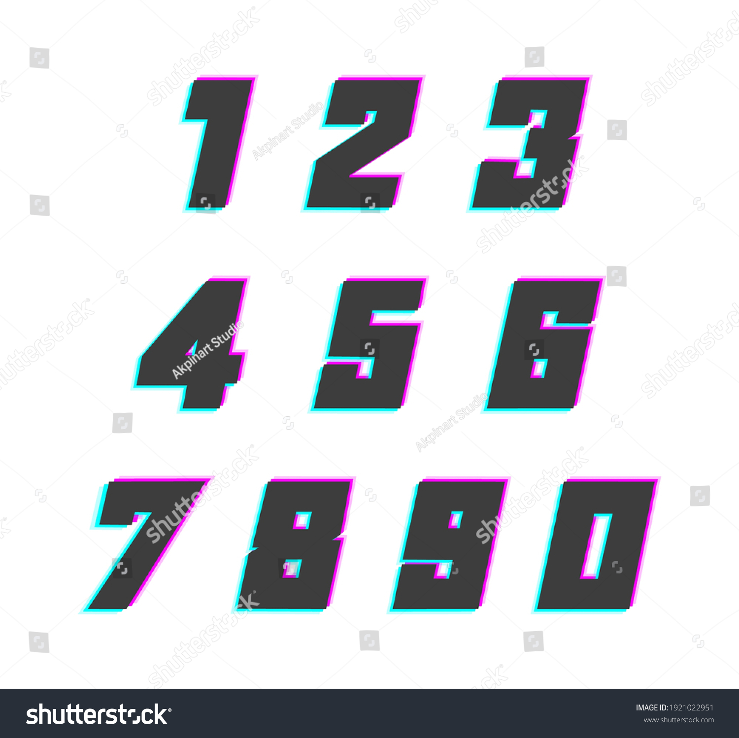 738,517 Number font Images, Stock Photos & Vectors | Shutterstock