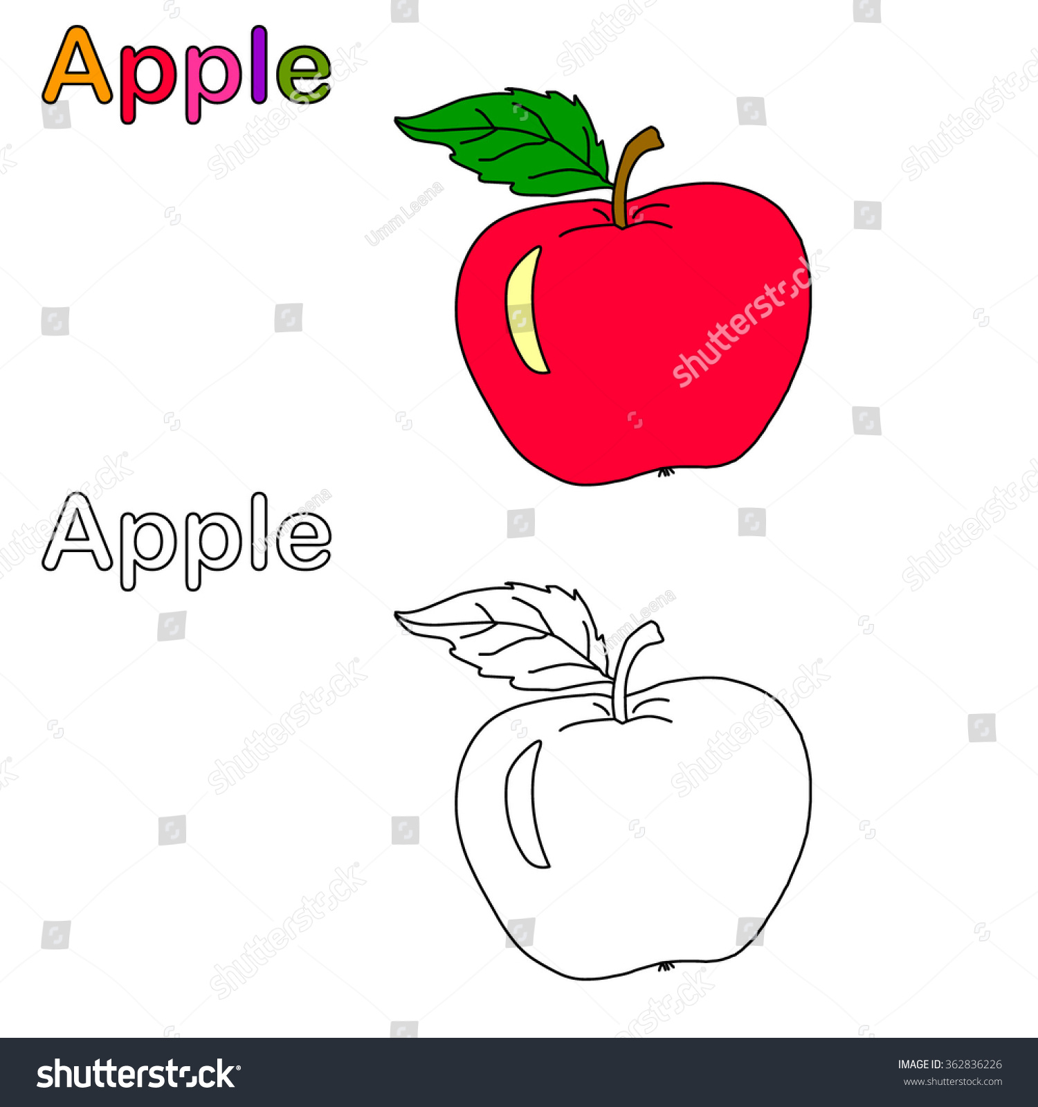 Latest Hd 10 Apples Up On Top Coloring Pages Hd Wallpaper