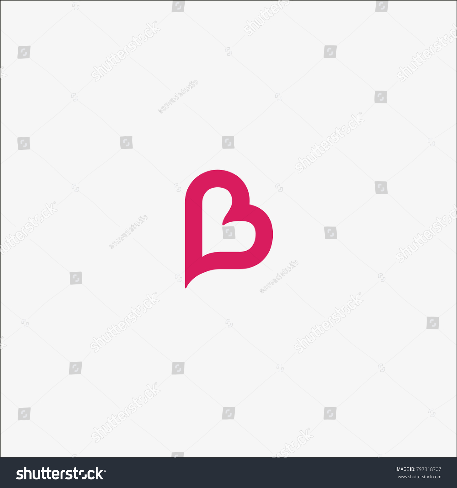 3,601 Letter B Heart Images, Stock Photos & Vectors | Shutterstock