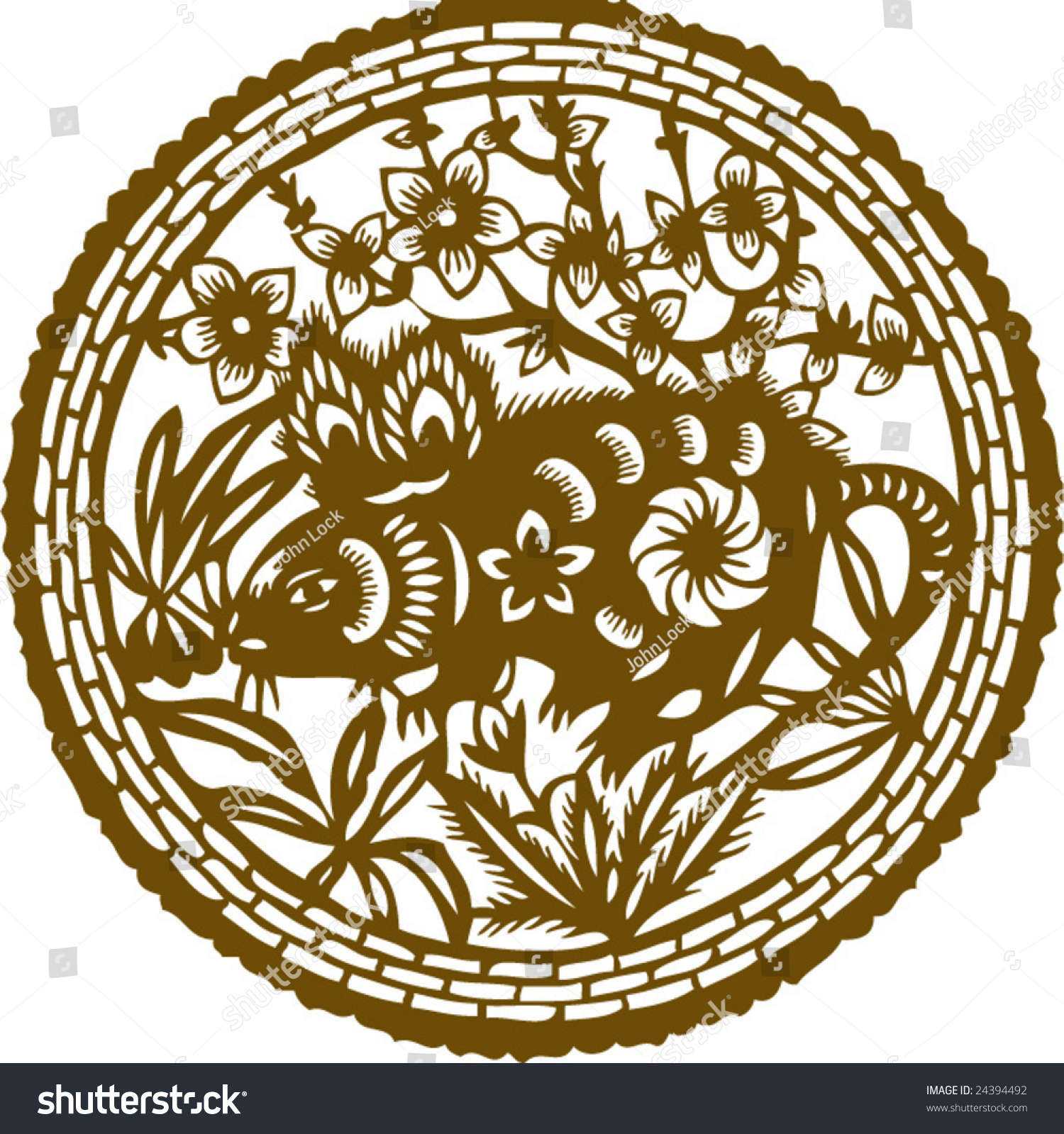 Vector Traditional Ancient Chinese Artistic Pattern Stock Vector Vector Traditional Ancient Chinese Artistic Pattern Stock Vector