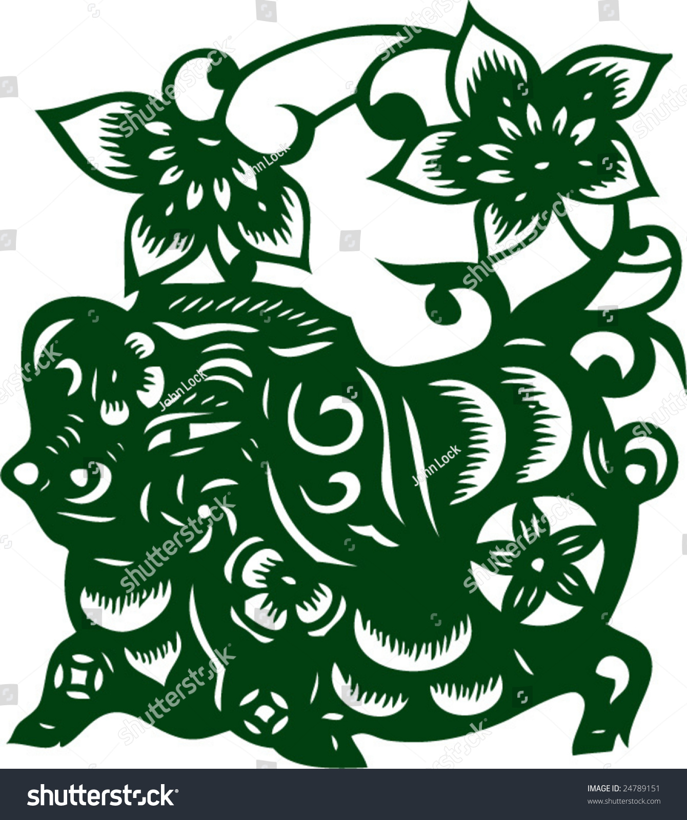 Vector Traditional Ancient Chinese Artistic Pattern Stock Vector Vector Traditional Ancient Chinese Artistic Pattern Stock Vector