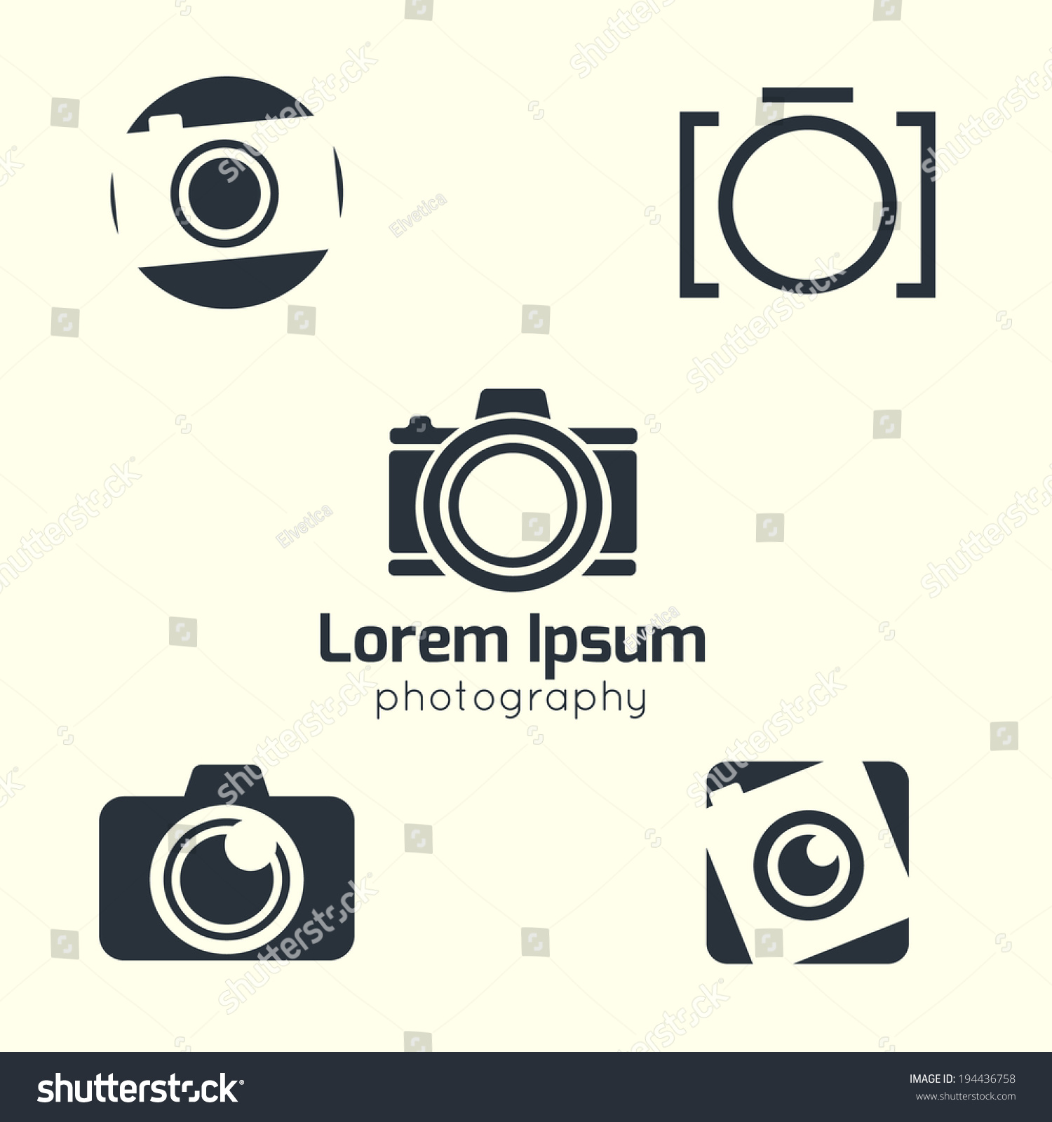 Vector Photography Icon Photo Icon Camera Stock Vector 194436758 ...