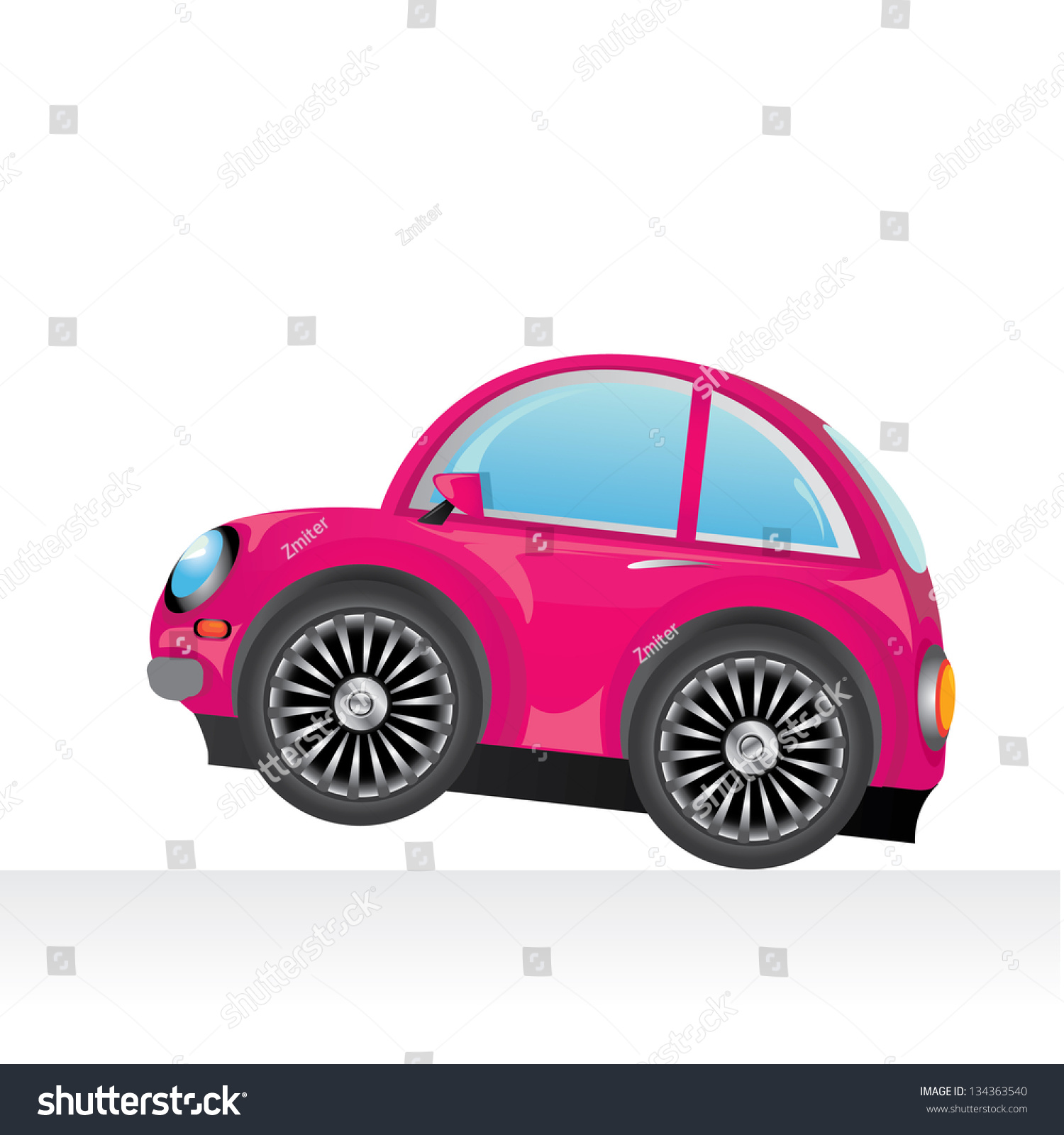 pink car for kids