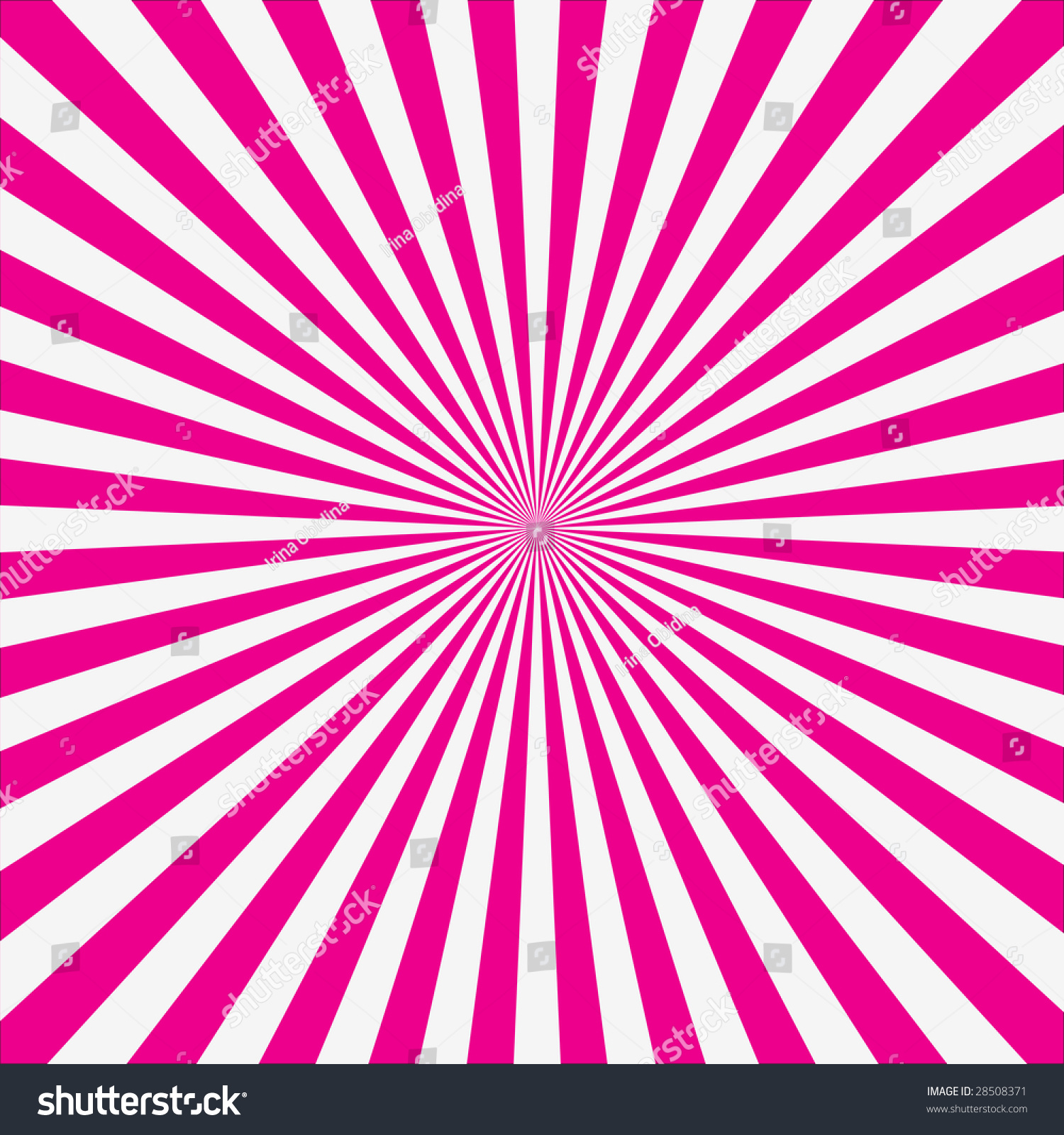 Vector Pink Retro Burst Abstract Background Stock Vector (Royalty Free ...