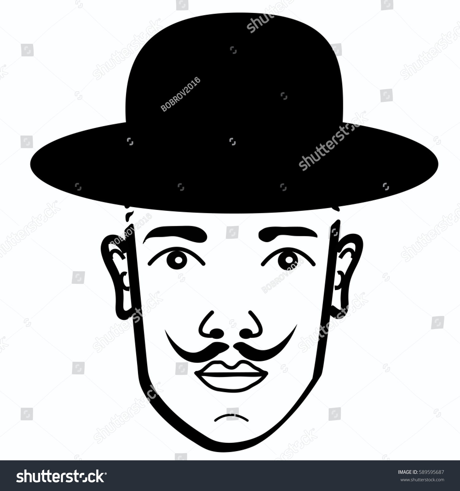 guy with a hat