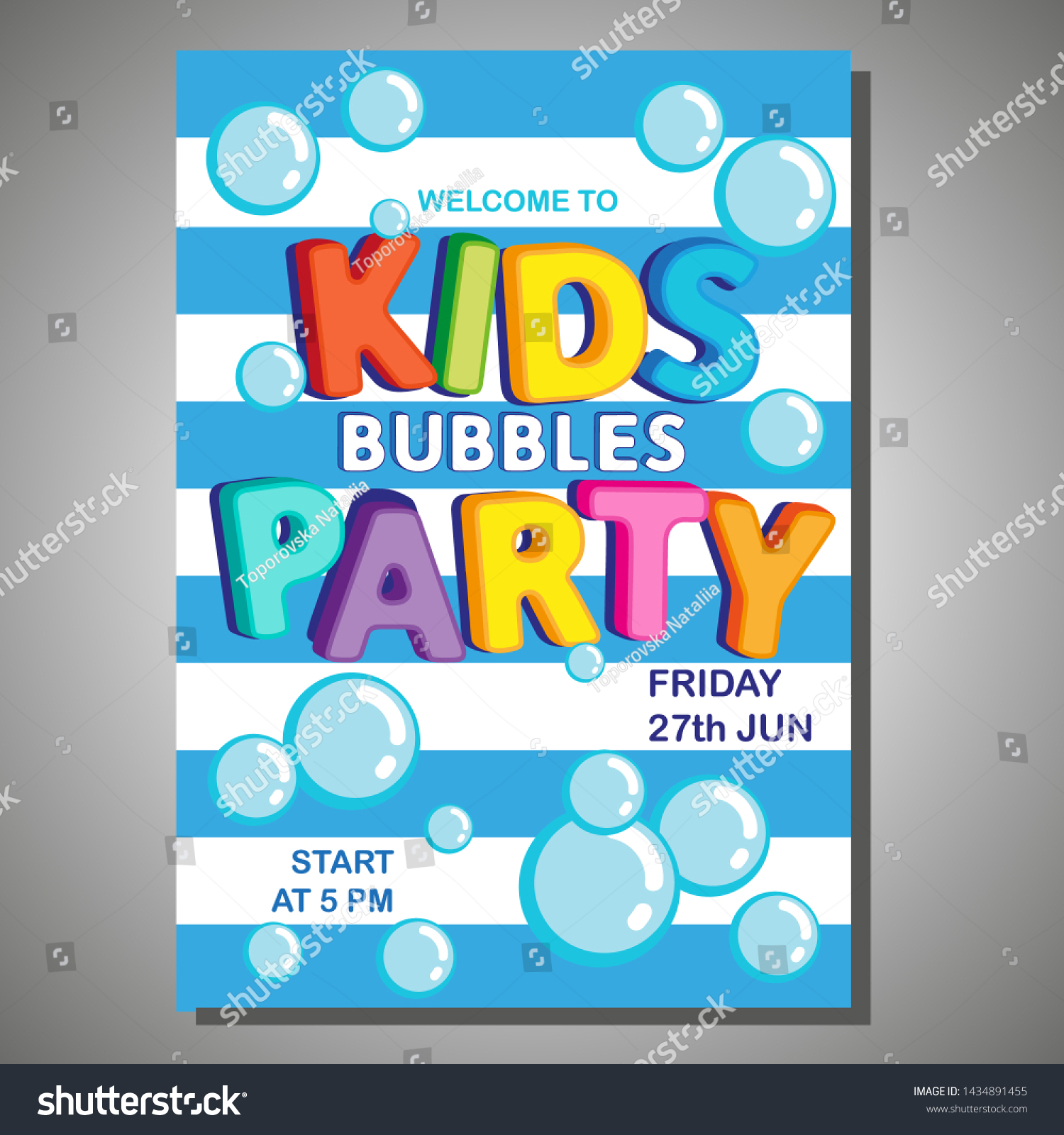 Vector Poster Bright Letters Funny Kids Stock Vector Royalty Free Vector Poster Bright Letters Funny Kids Stock Vector Royalty Free