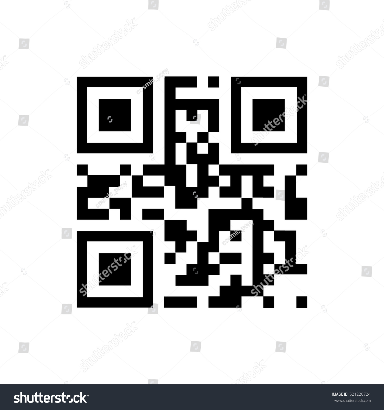 vector qr code sample smartphone scanning のベクター画像素材