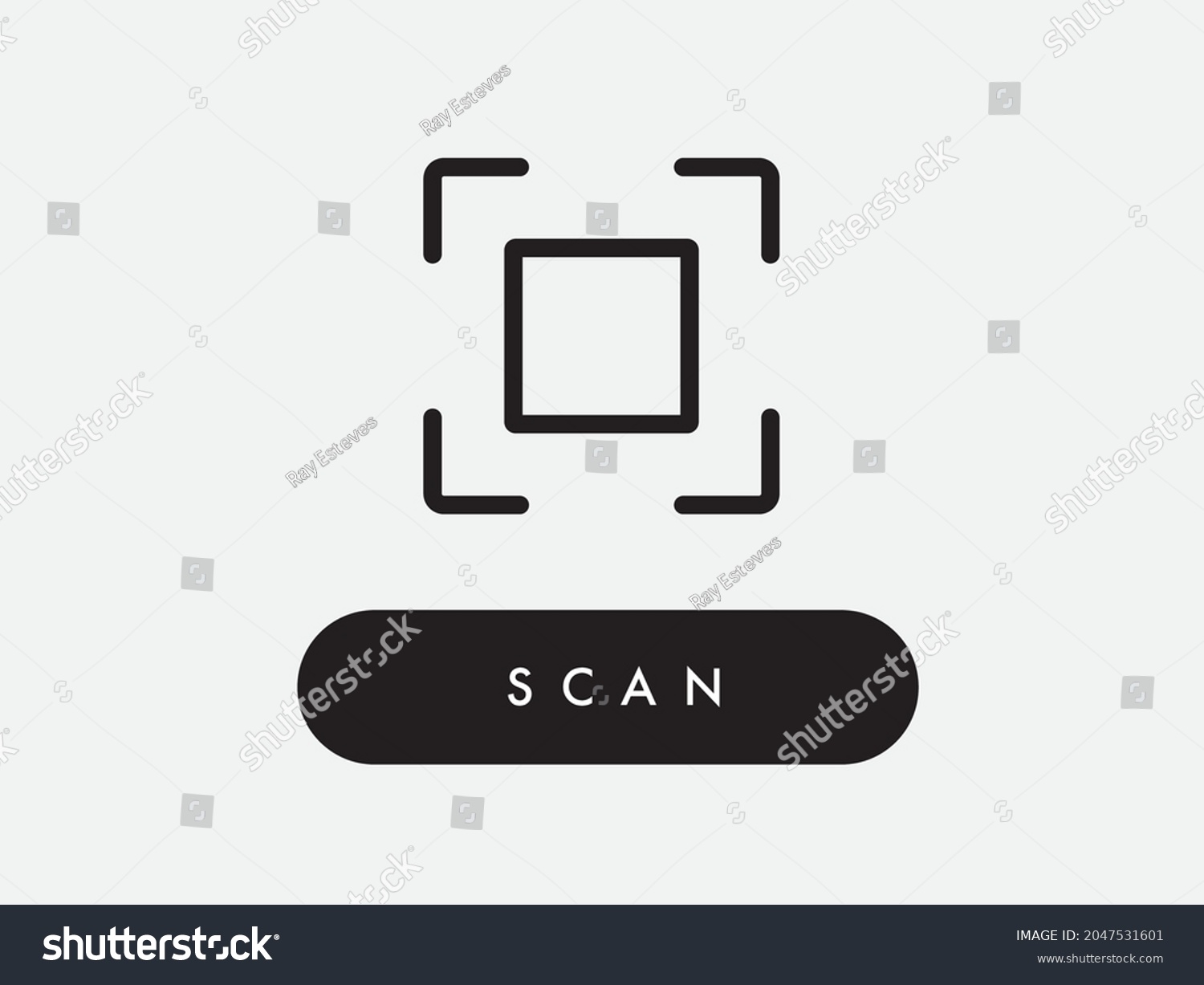 Vector Qr Code Scan Mobile Phone Stock Vector (royalty Free) 2047531601 