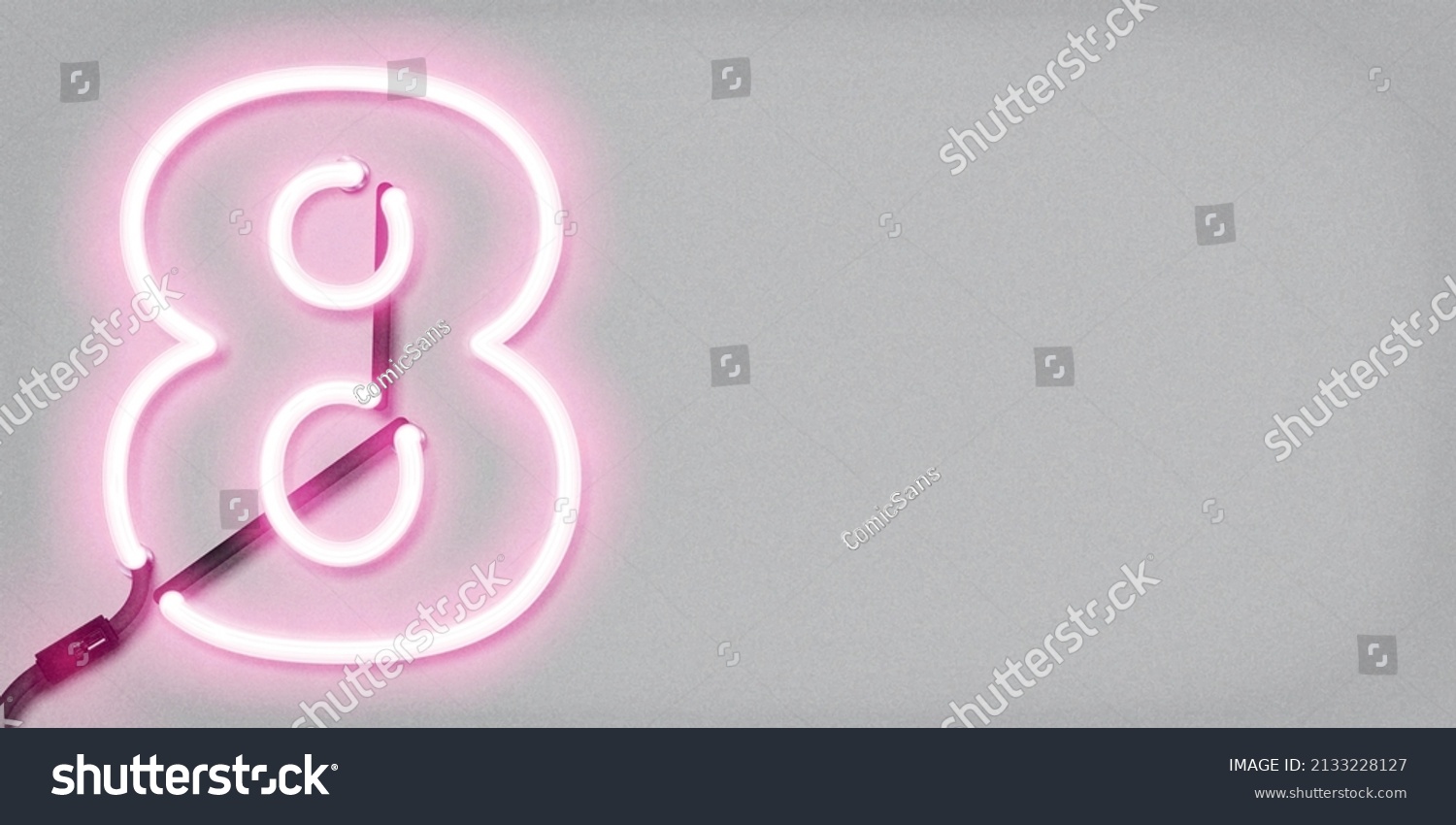 Vector Realistic Isolated Neon Sign 8 Stock Vector Royalty Free Vector Realistic Isolated Neon Sign 8 Stock Vector Royalty Free