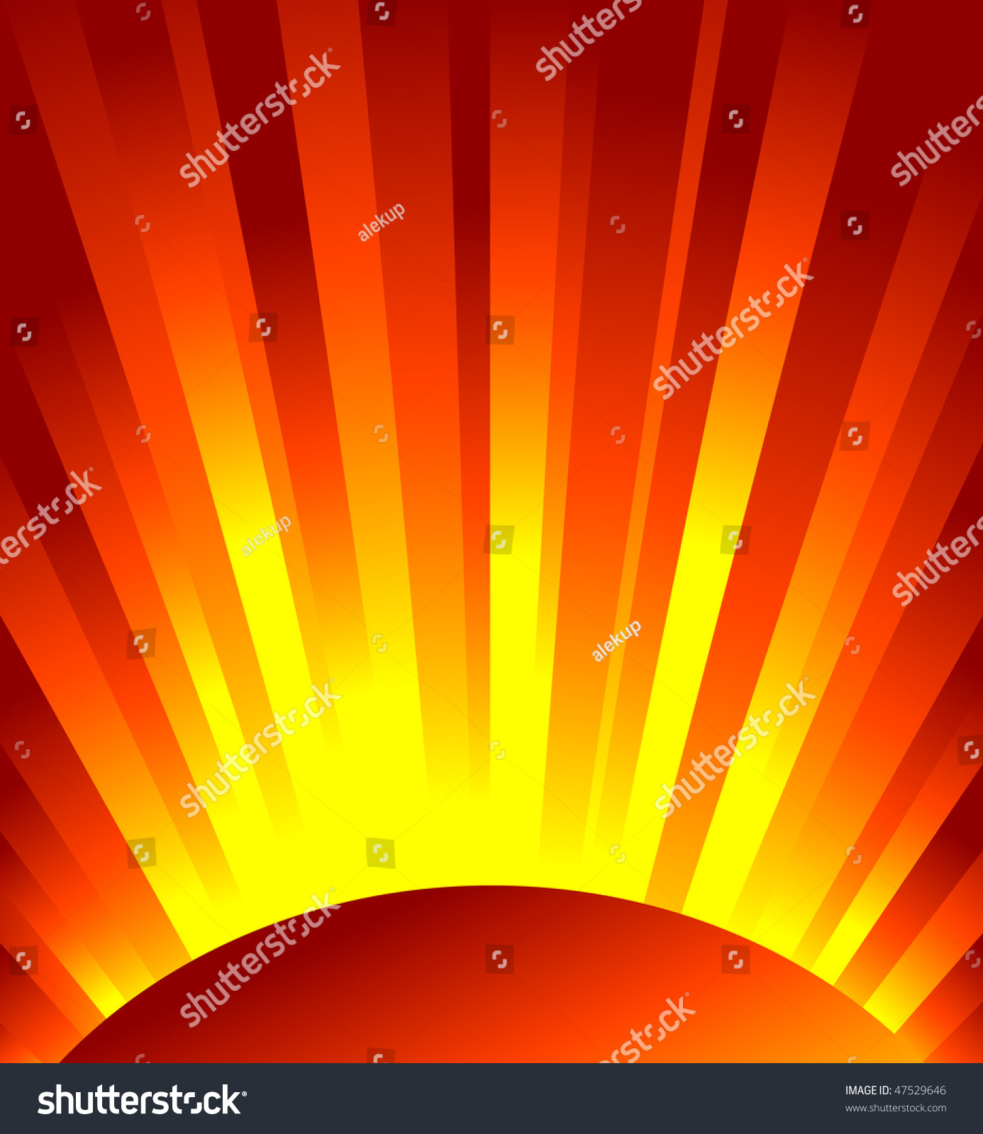 Vector Red Rays Of Light - 47529646 : Shutterstock