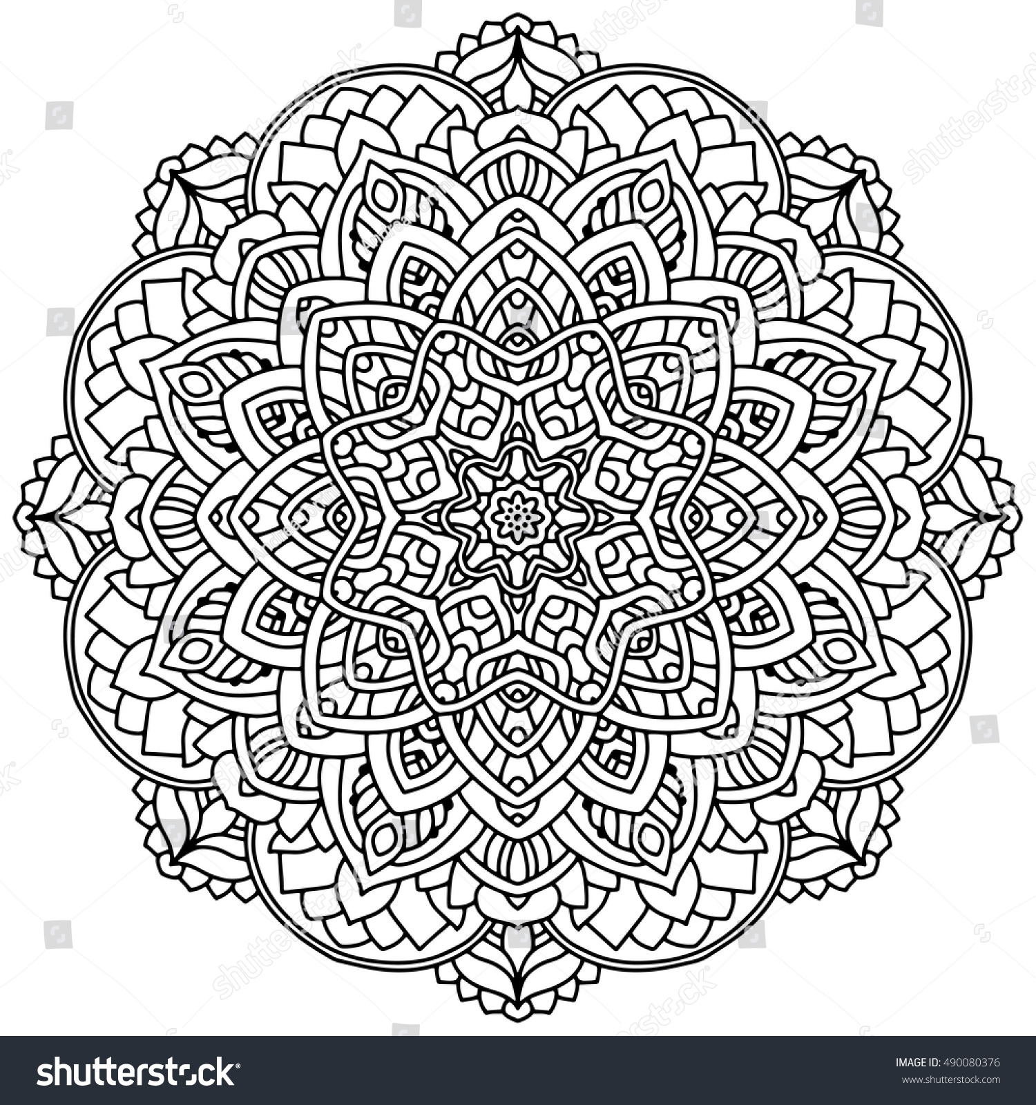 Free Free Round Mandala Svg 666 SVG PNG EPS DXF File