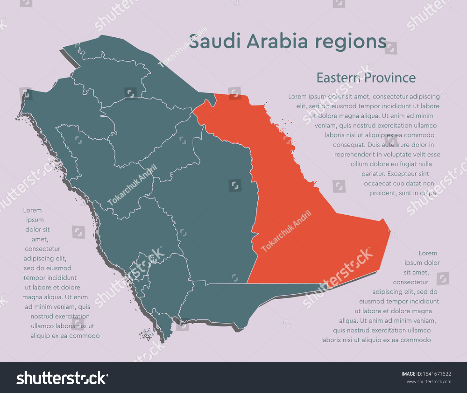 Eastern Region Saudi Arabia Map Vector Saudi Arabia Map Region Eastern Stock Vector (Royalty Free)  1841671822 | Shutterstock