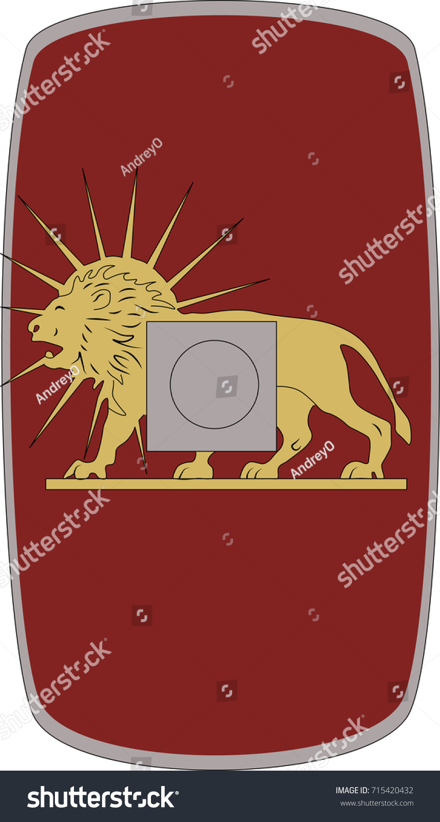 5 Scutum Legio IX HISPANA escudo shield Schild römer roman kompatible PLAYMOBIL 