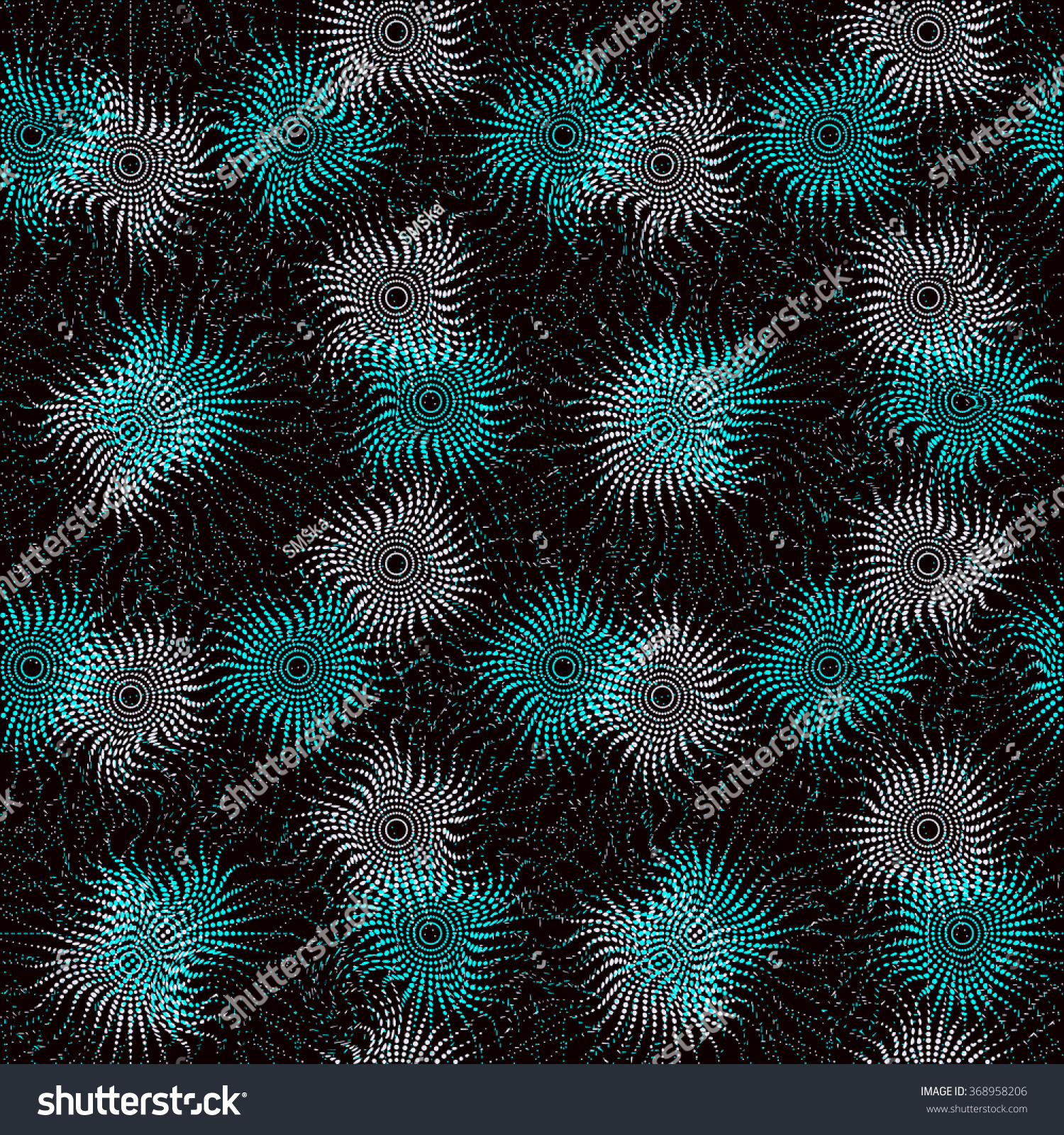 SVG of Vector seamless background with the effect of fireworks-style glitch svg