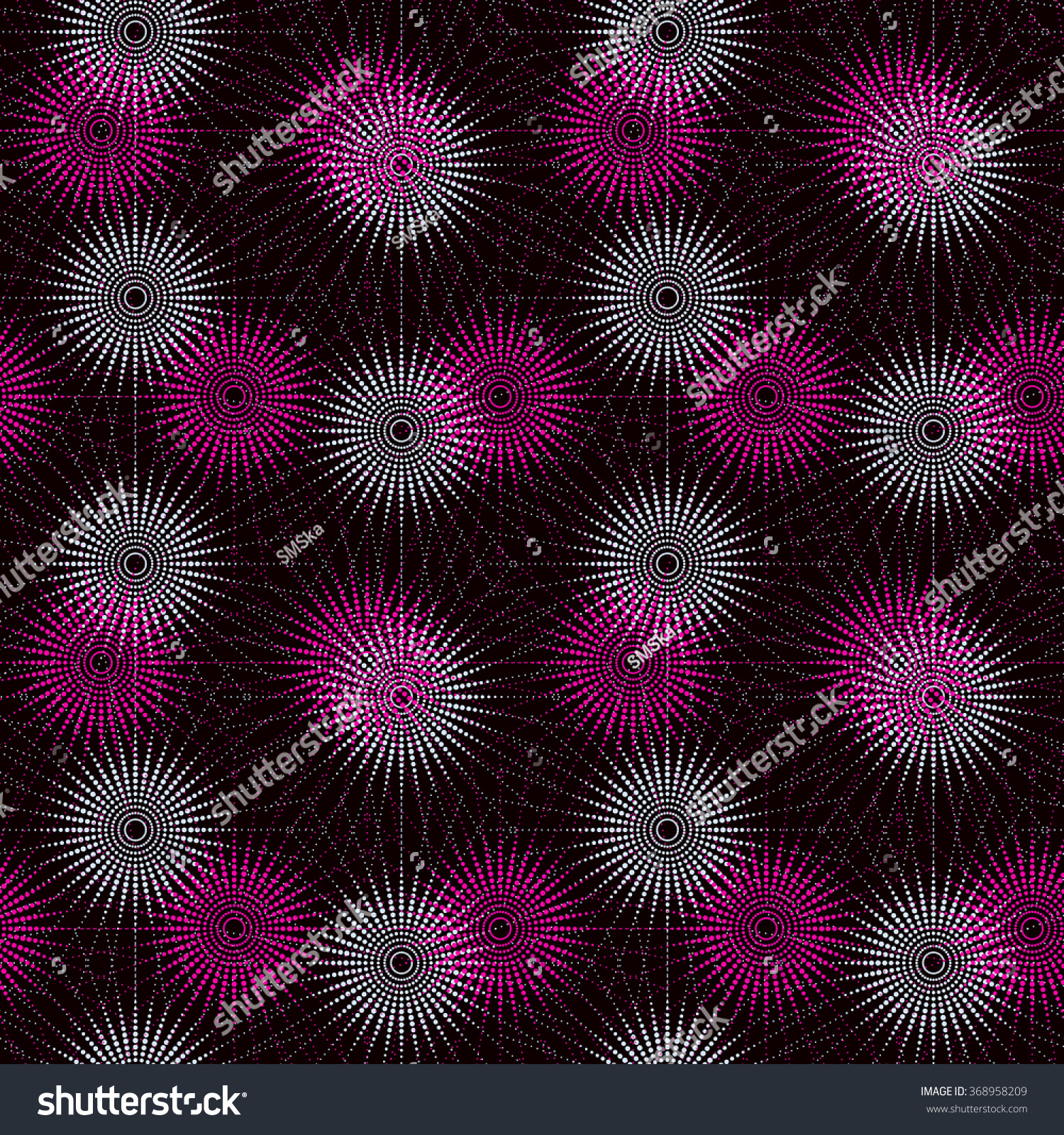 SVG of Vector seamless background with the effect of fireworks-style glitch svg