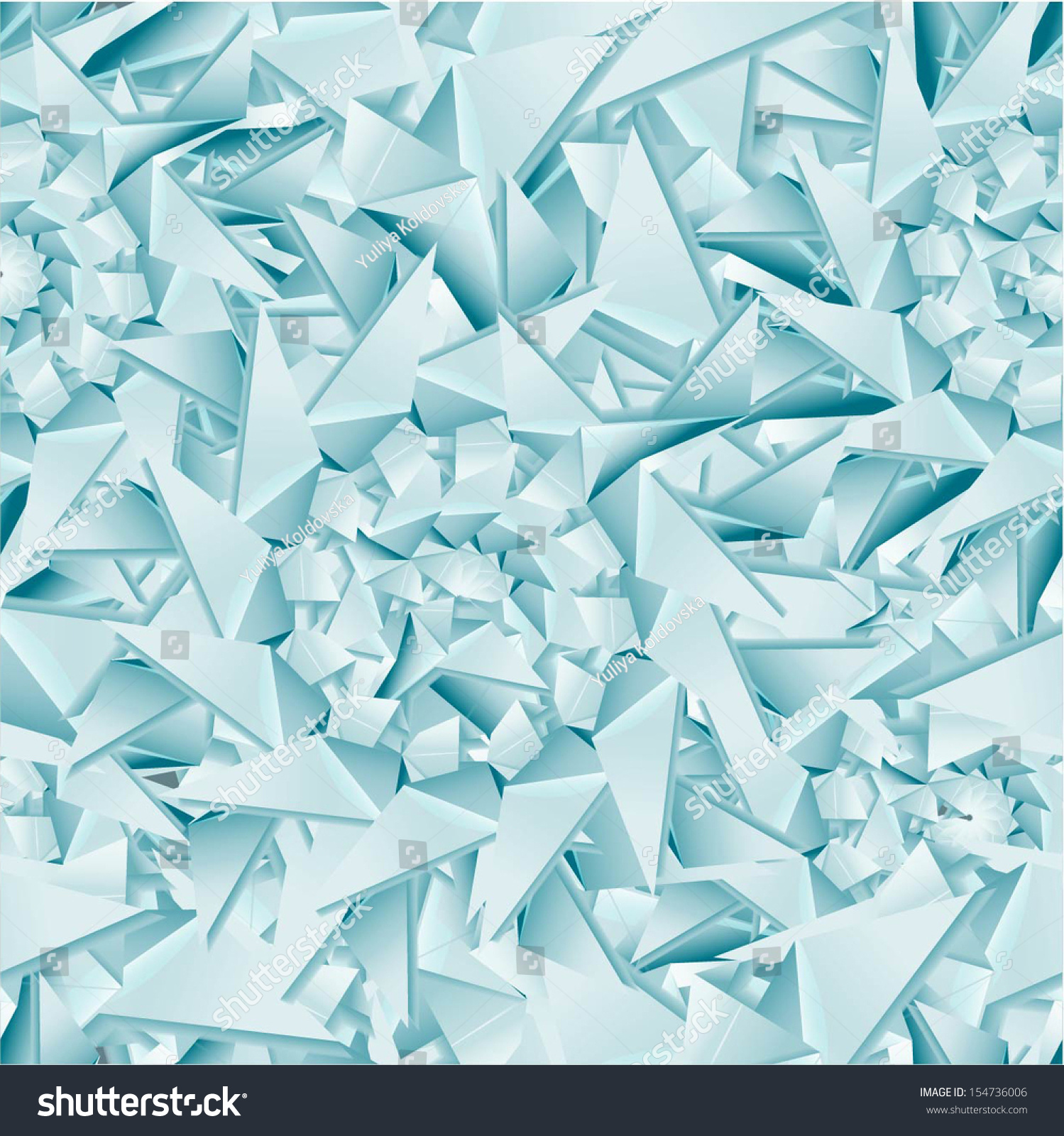 Vector Seamless Ice Pattern Eps 10 Stock Vector 154736006 - Shutterstock