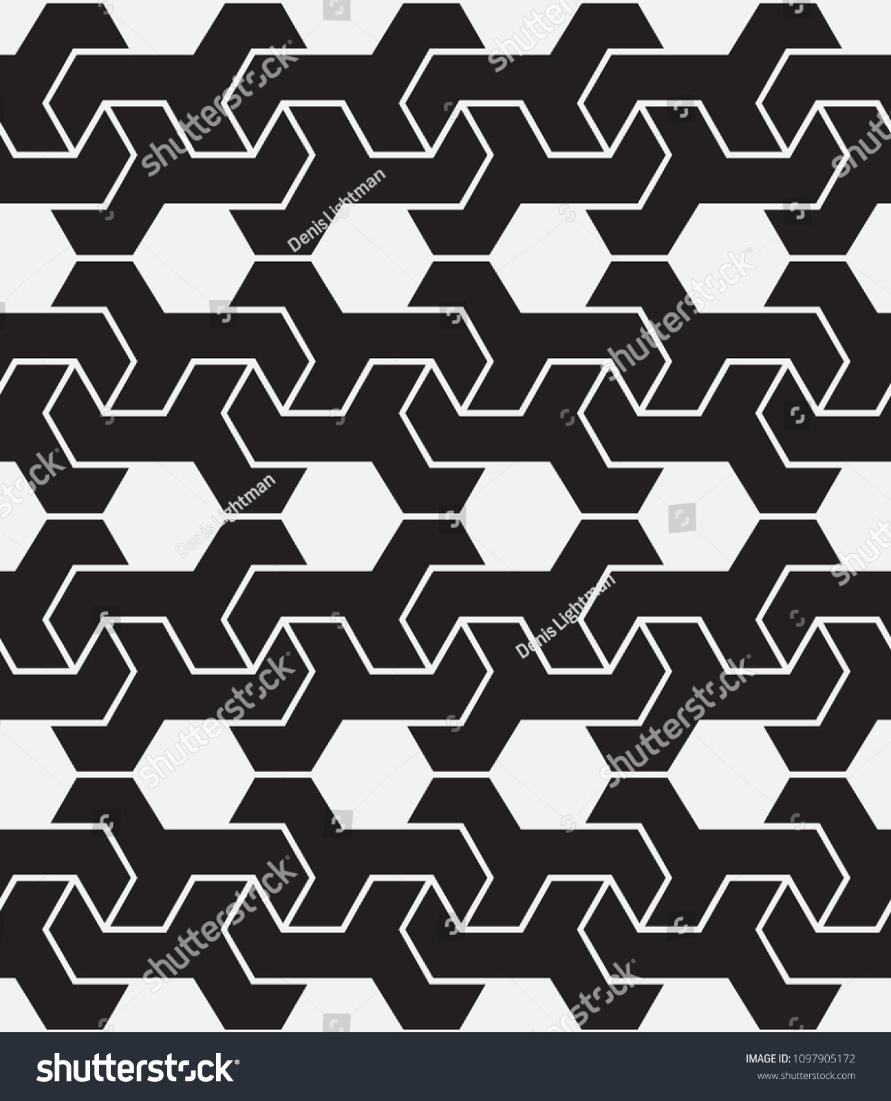 Vector Seamless Pattern Modern Stylish Texture Repetition Of Geometric Tiles Vector Seamless Pattern Modern Stylish Texture Repetition Of Geometric Tiles