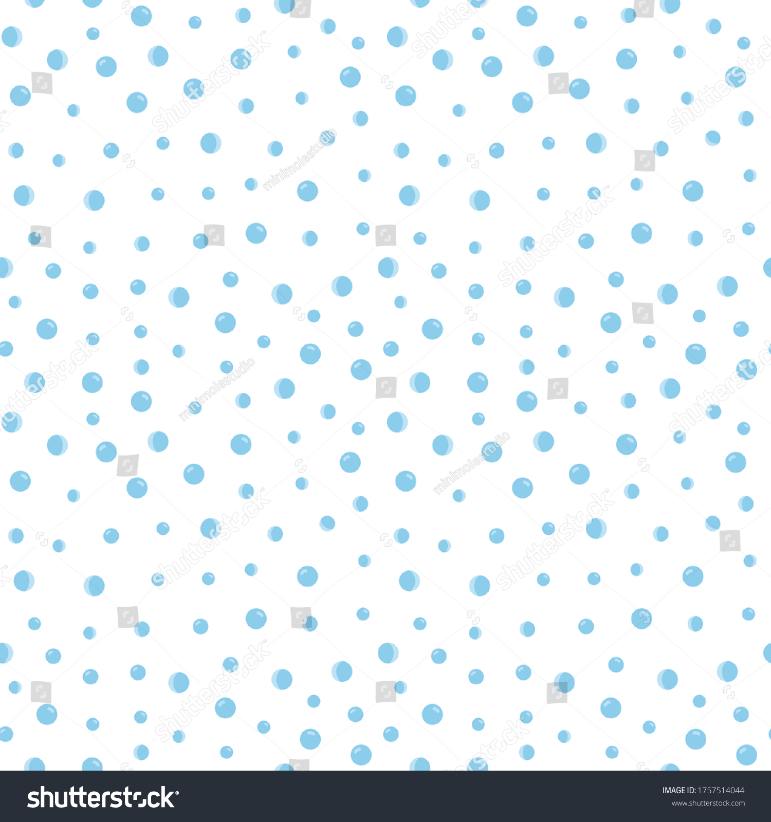 SVG of Vector seamless pattern of bubbles. svg