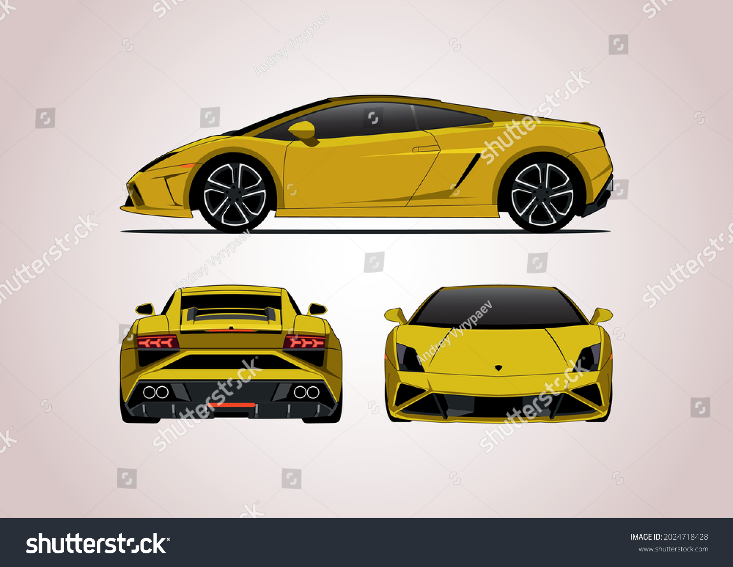 13 Lamborghini Gallardo Stock Vectors Images And Vector Art Shutterstock
