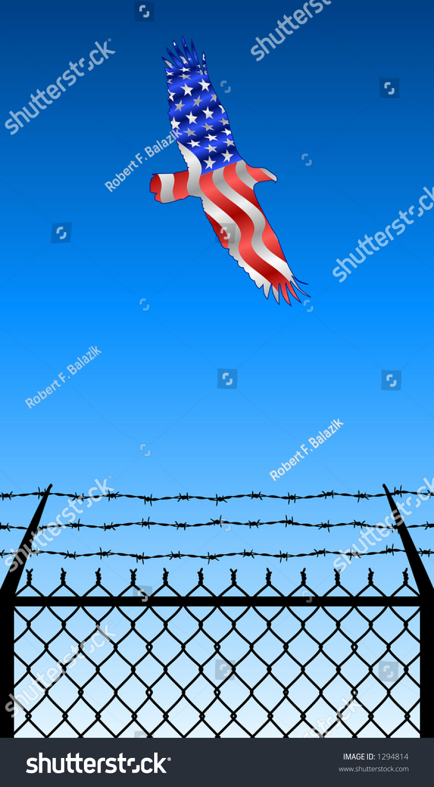 Prison Fence Graphic vector silhouette graphic depicting prison fence stock vector Prison Fence Graphic vector silhouette graphic depicting prison fence stock vector