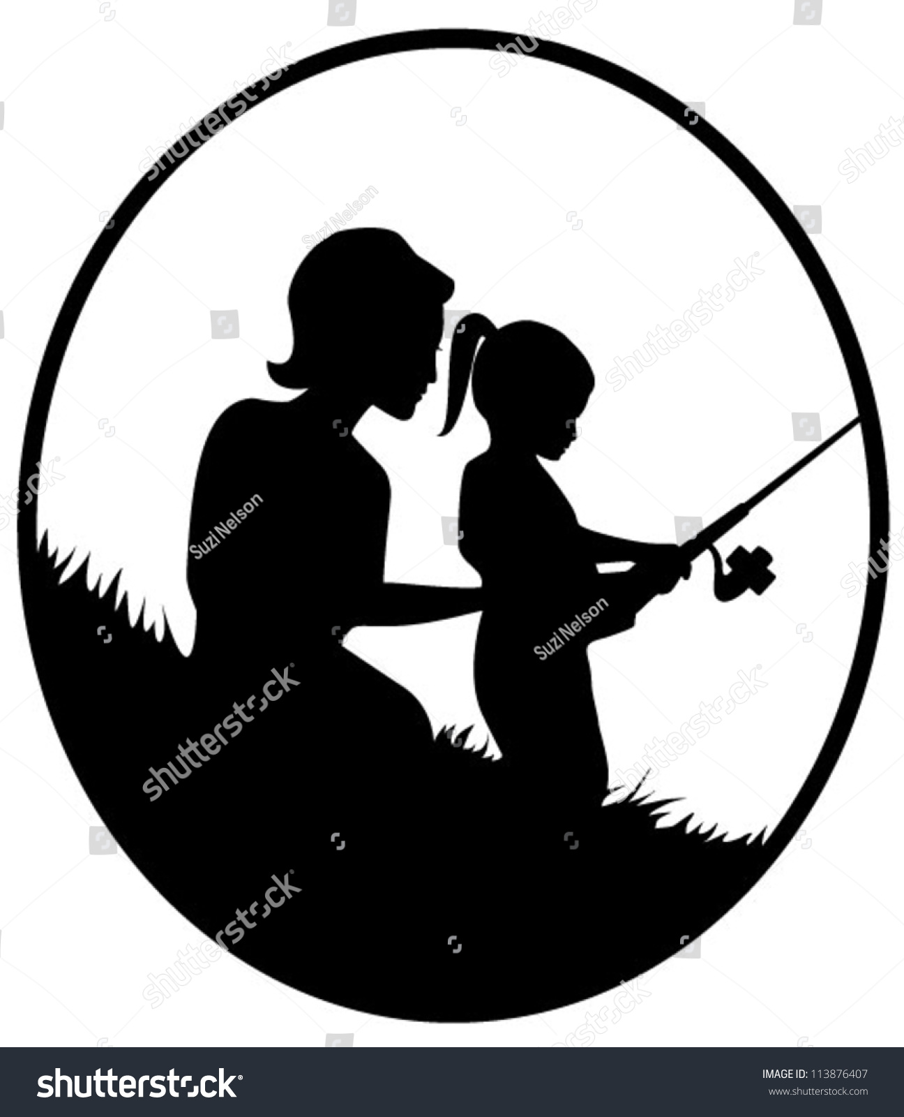 Free Free 81 Father Daughter Fishing Silhouette Svg SVG PNG EPS DXF File