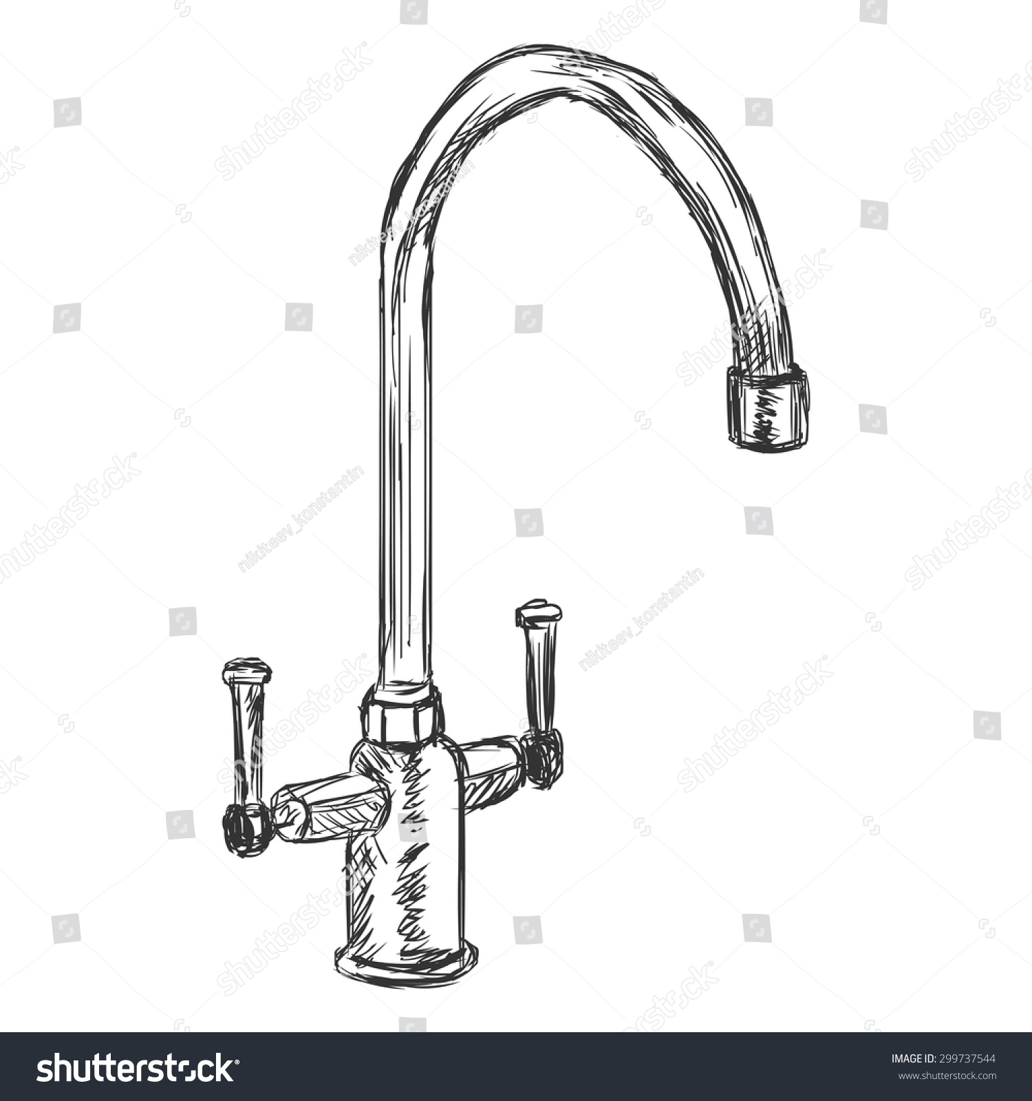 Faucet Drawing Faucets Dwg Block For Autocad • Designs Cad Dekorisori