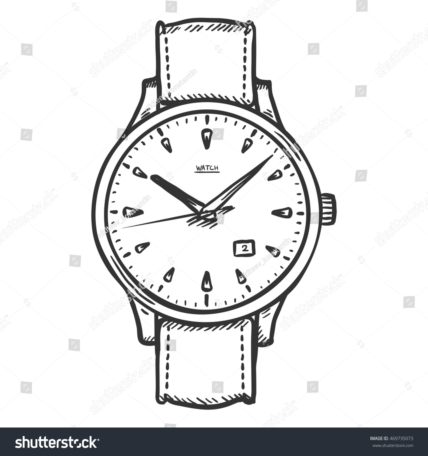 31,388 Sketch watch Images, Stock Photos & Vectors | Shutterstock