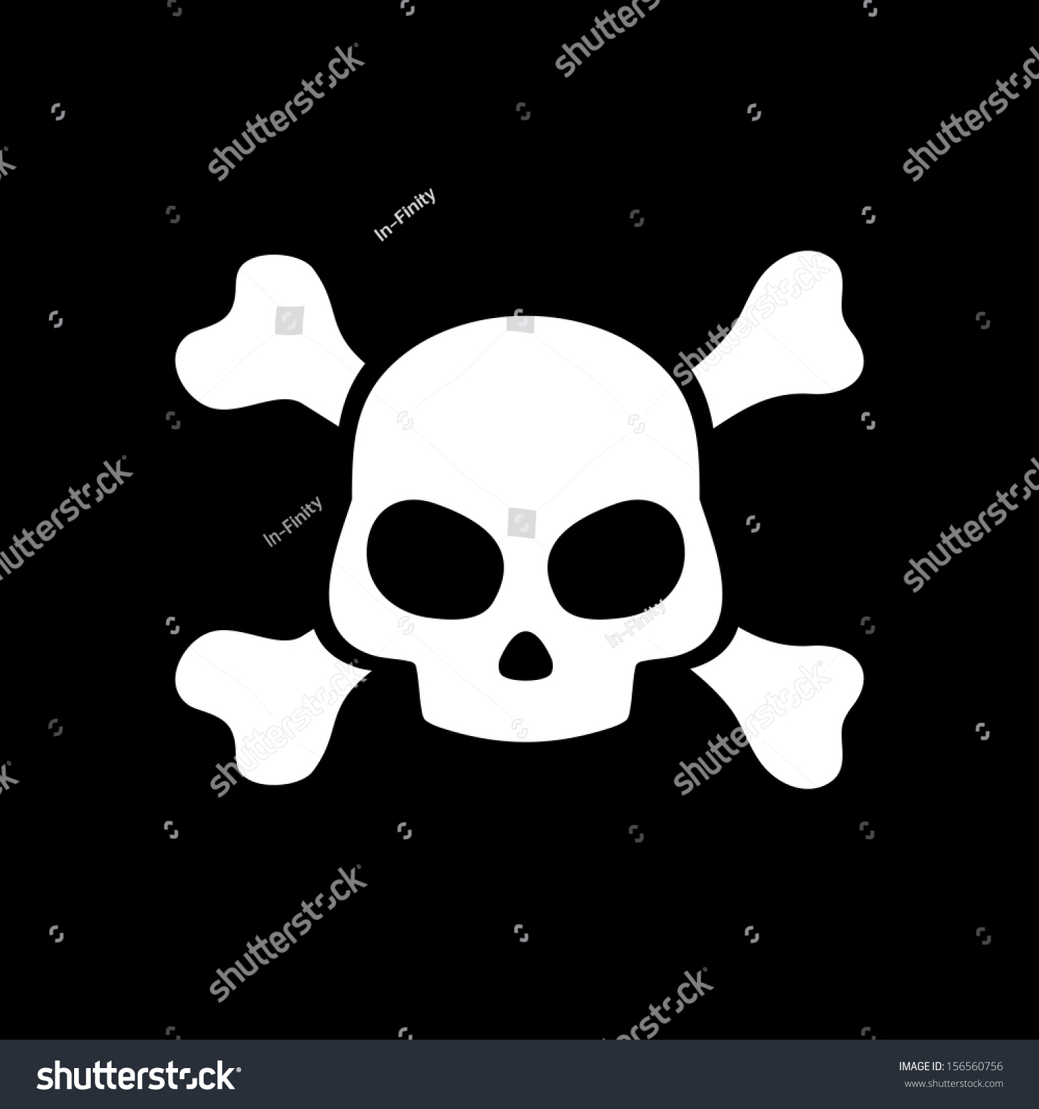 vector skull shutterstock Background Vector 156560756 Black Stock On Skull Vector