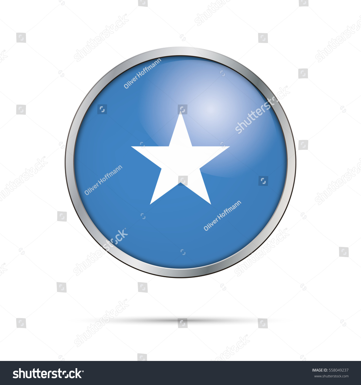 Vector Somalian Flag Button Somalia Flag Stock Vector (Royalty Free ...