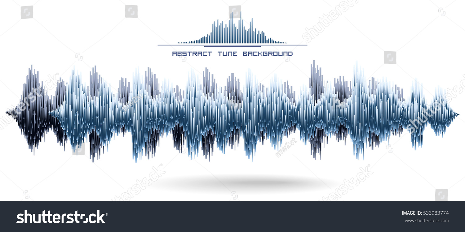 Vector Sound Wave Music Waves Oscillating 库存矢量图 免版税 Vector Sound Wave Music Waves Oscillating 库存矢量图 免版税