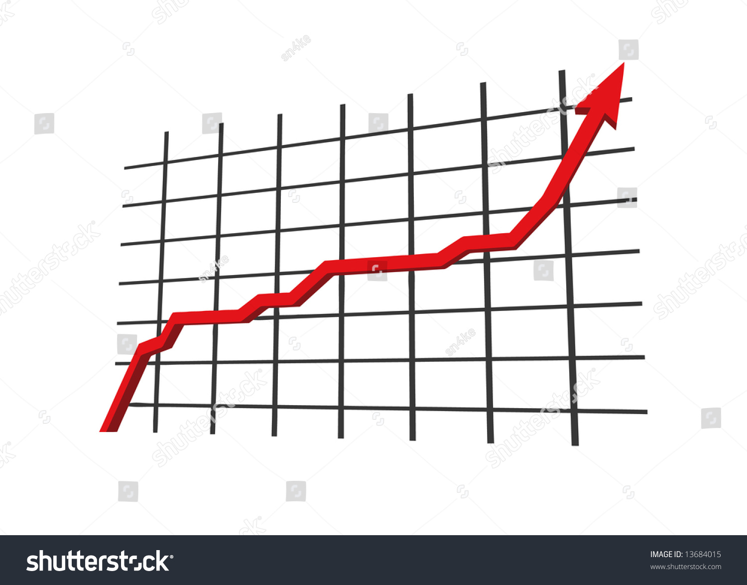 Vector - Statistics - 3d Isolated On White Background - 13684015 ...