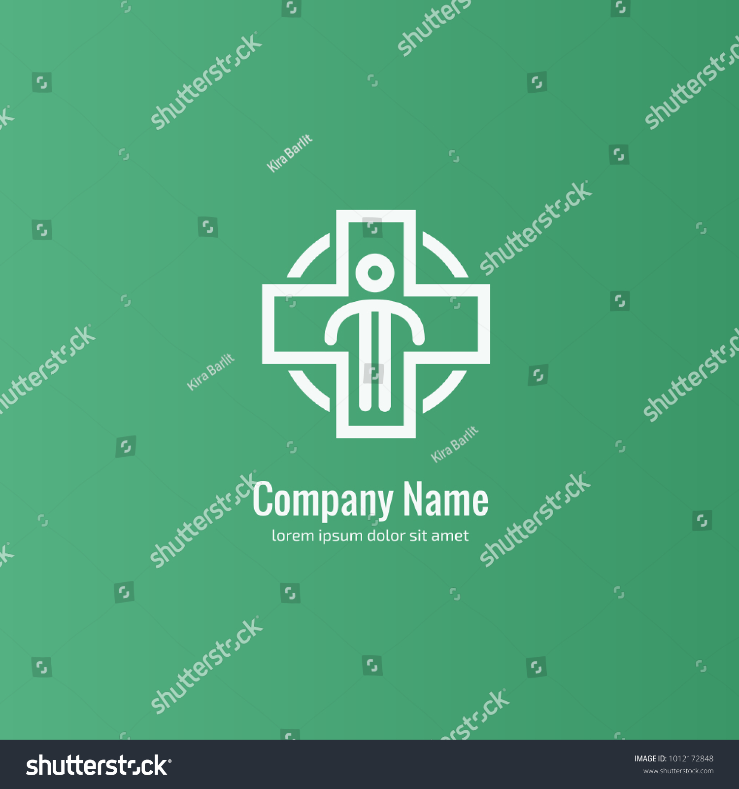 Vector Stock Logo Abstract Medical Vector Stock Vector Royalty Free