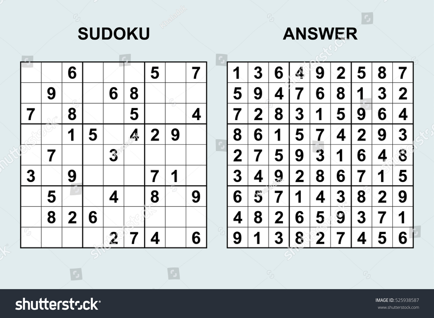 8,485 imágenes de Sudoku - Imágenes, fotos y vectores de stock