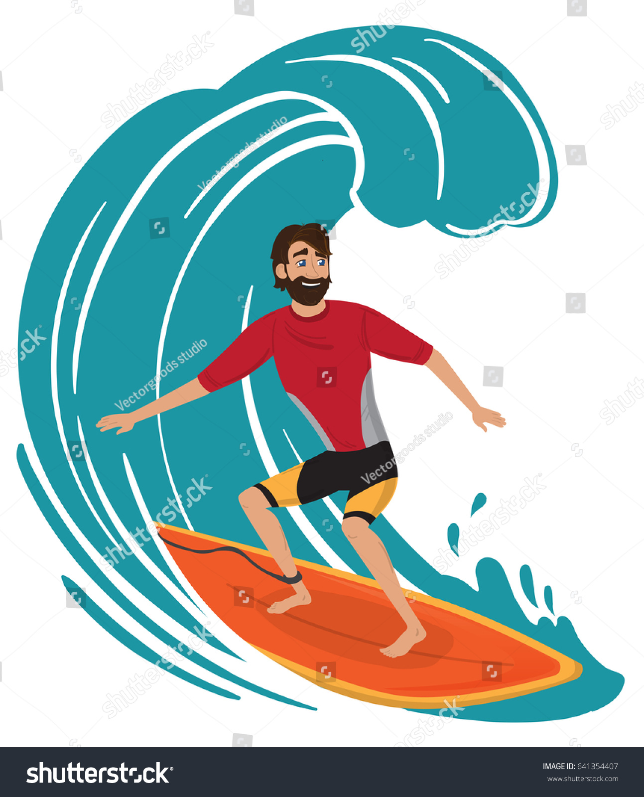 surfboard wave