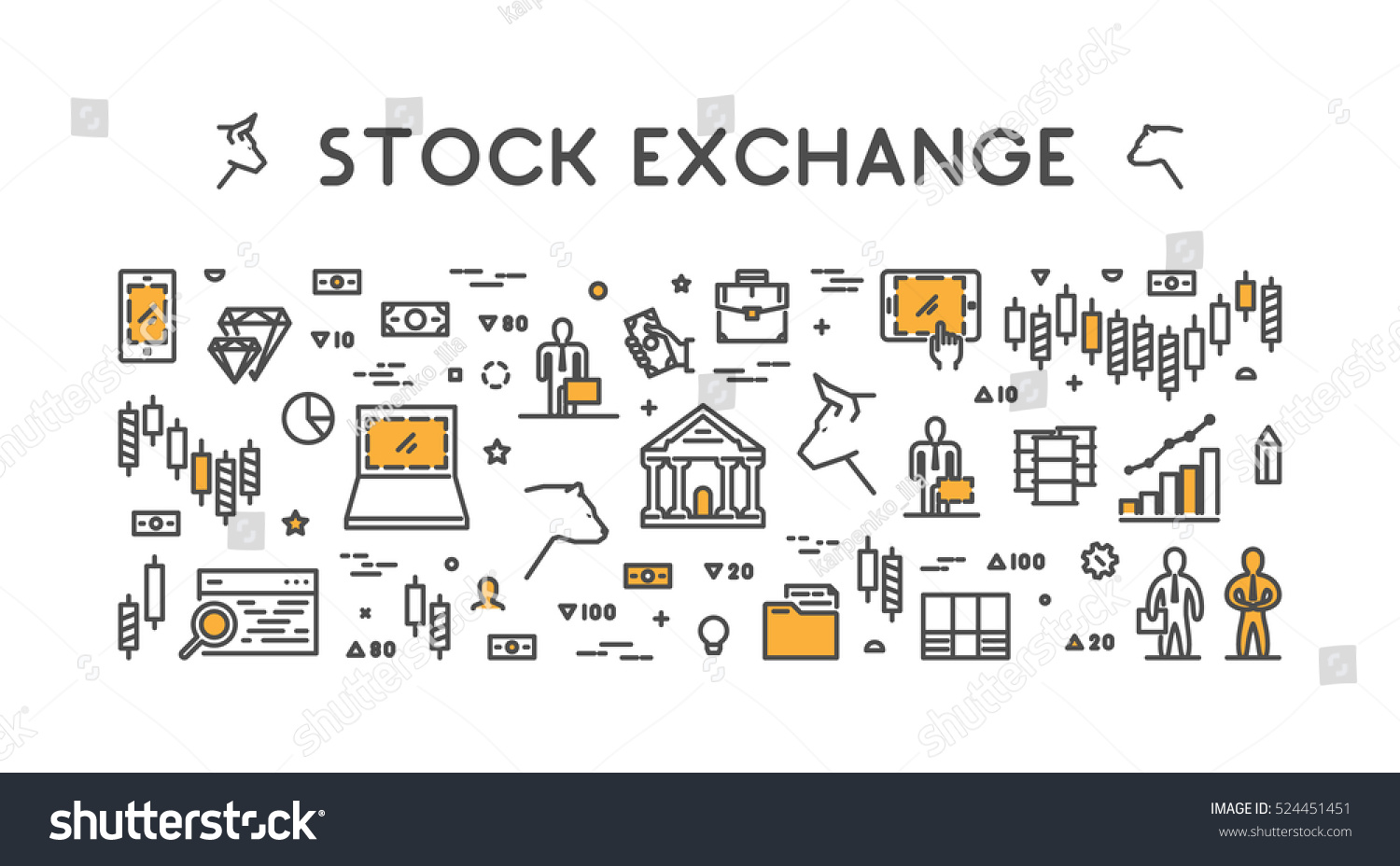 symbol stock market