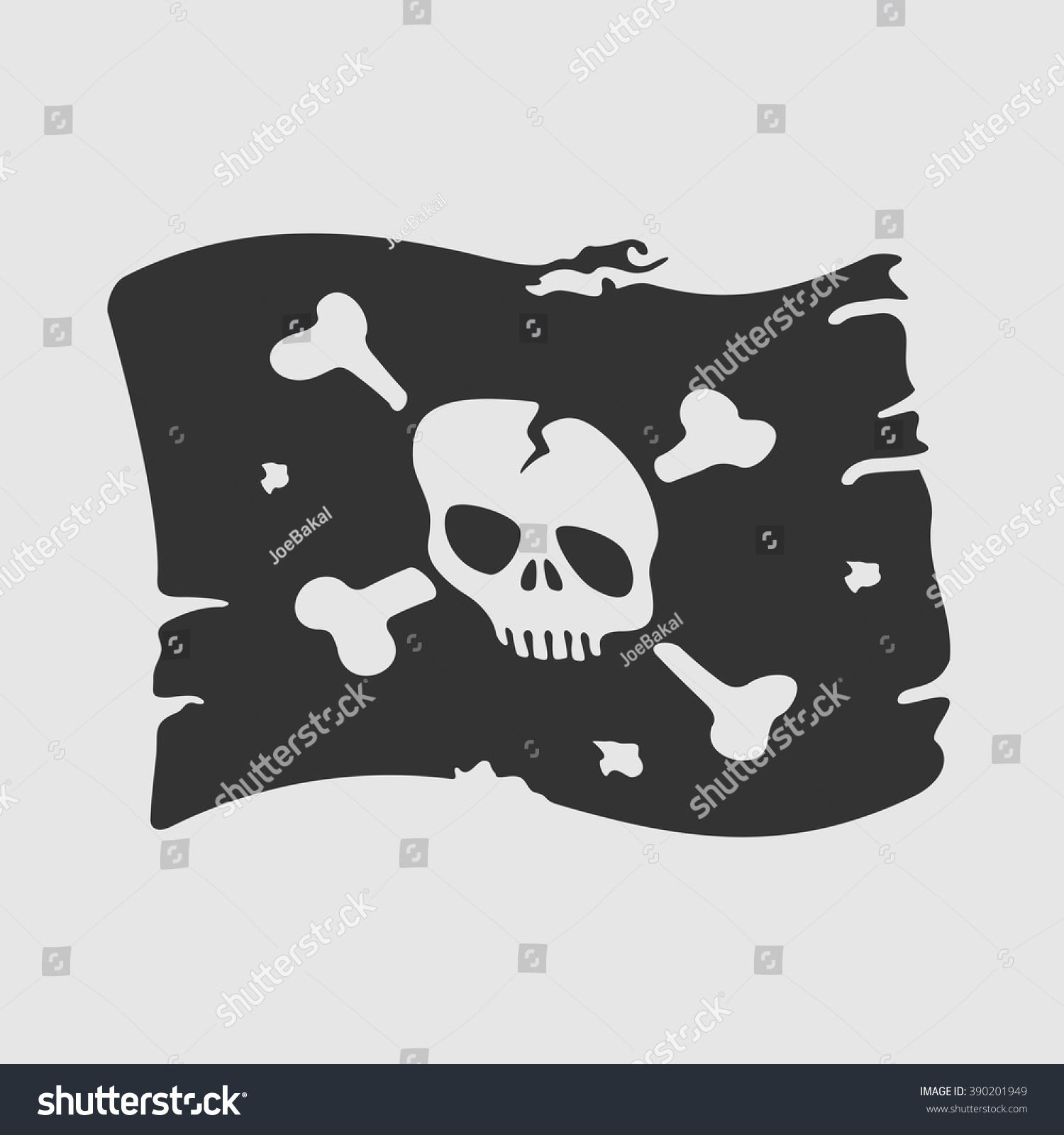 SVG of Vector Symbol Pirate Flag svg