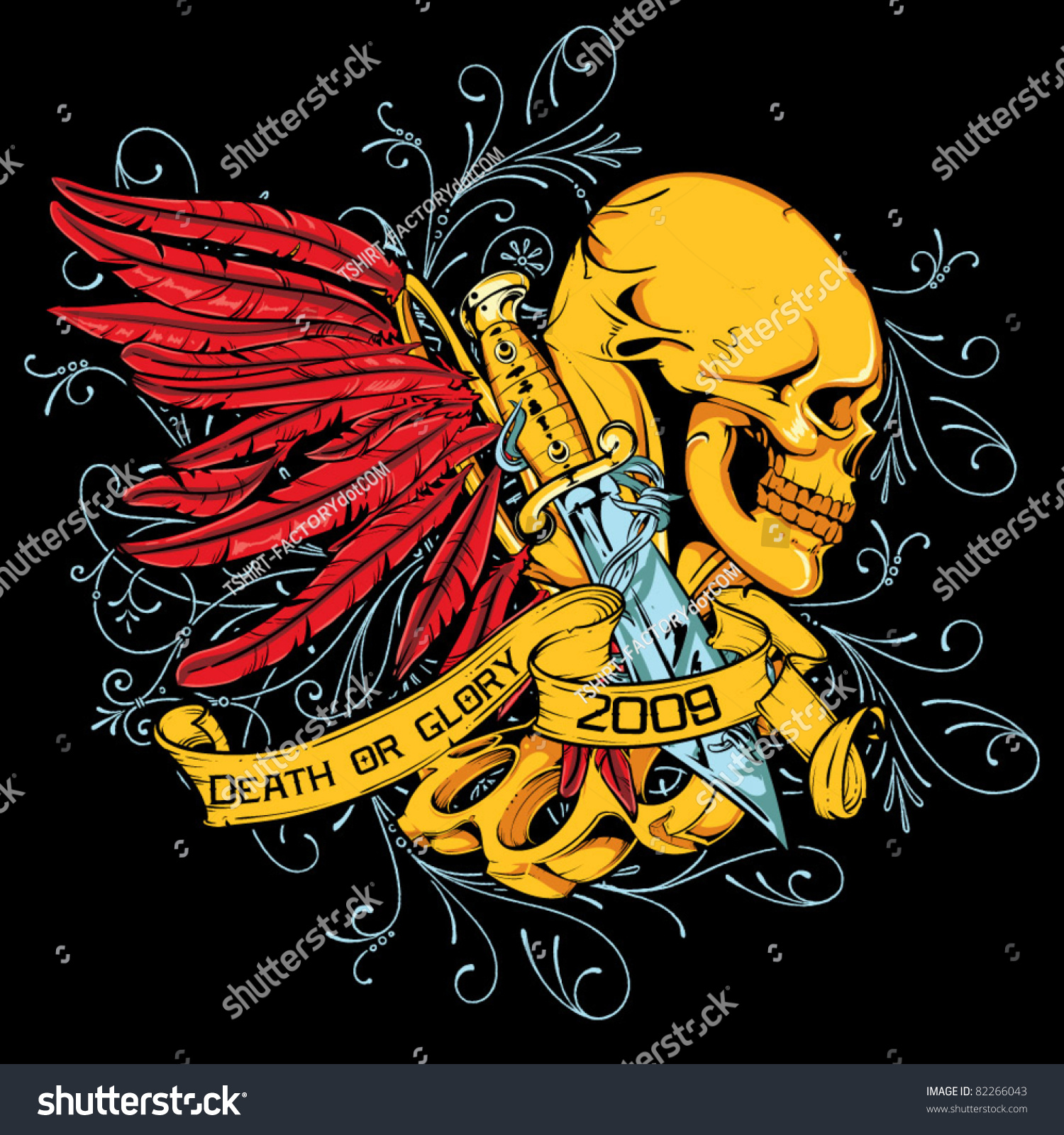 Vector Tshirt Design Stock Vector 82266043 - Shutterstock