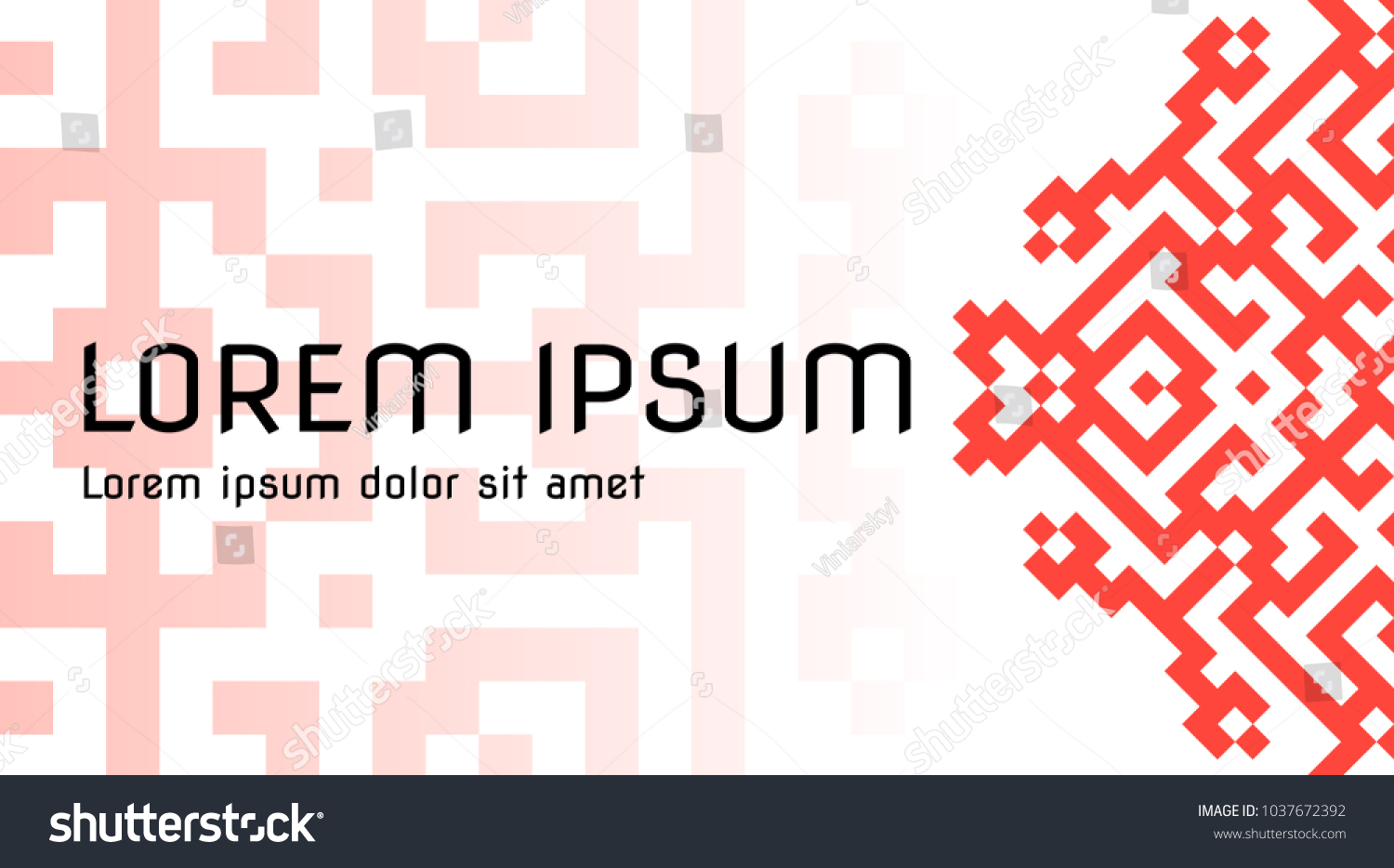 SVG of vector template for business cards, invitations and presentations. diamond-shaped ukrainian ornament on the white background. svg