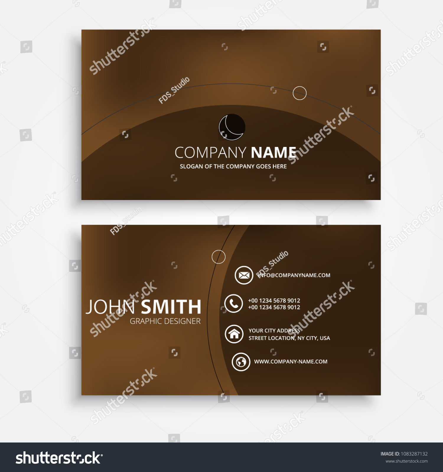 Information Card Template from image.shutterstock.com